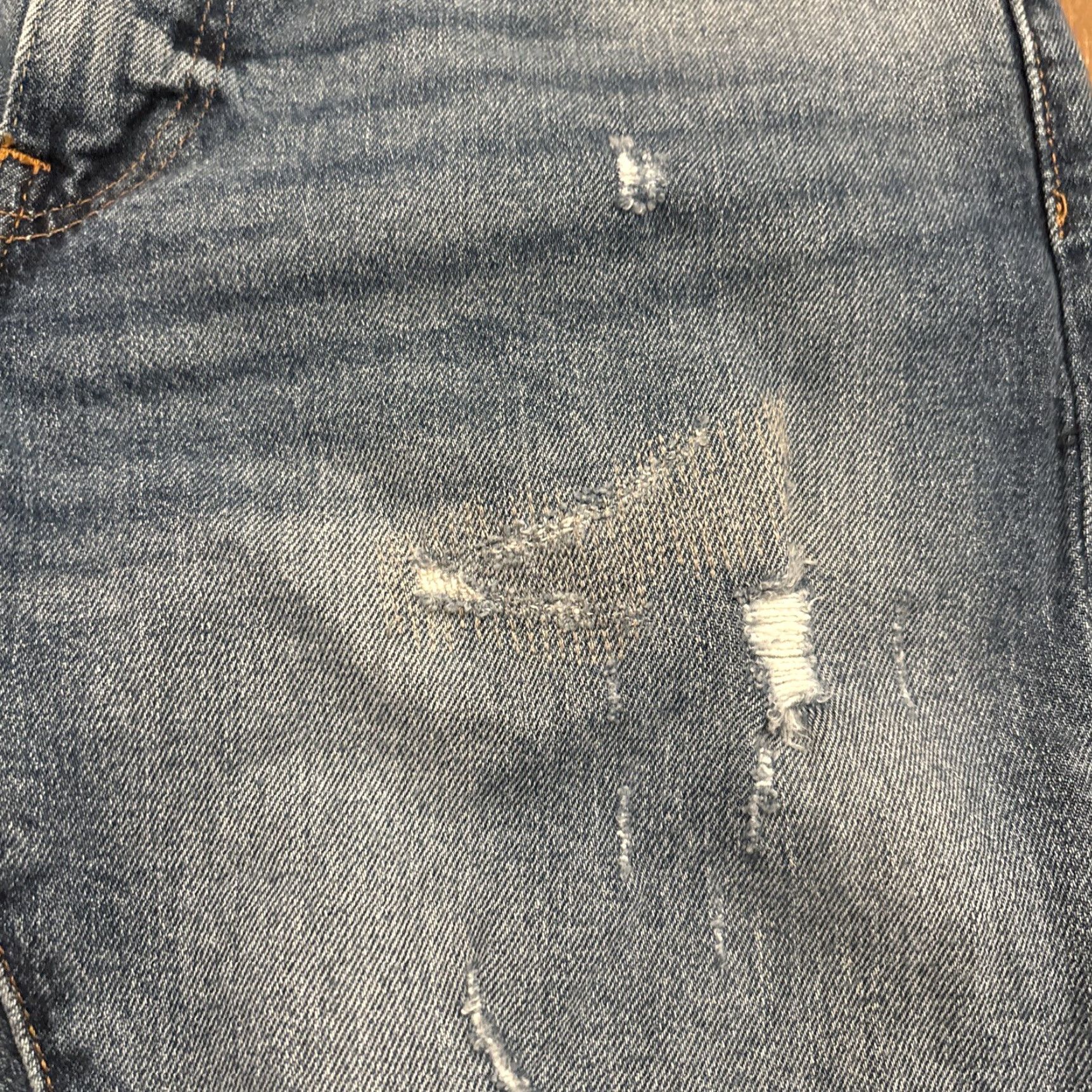 Levi's Levi's 512 Slim Taper Jeans Men 31x32 Blue Denim Stretch Distressed Mid Rise 5-Pocket Denim Mens Size US 31 - 6 Thumbnail