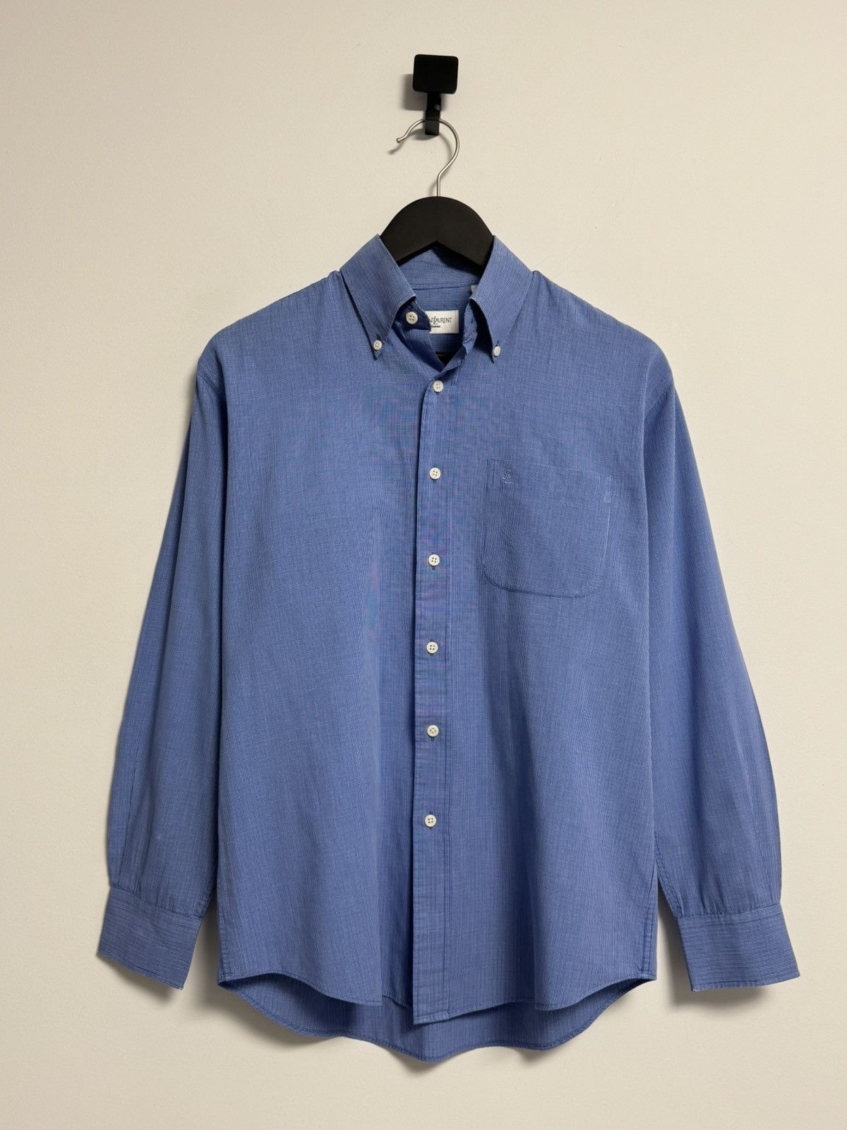 Yves Saint Laurent Button Up T-Shirt Luxury