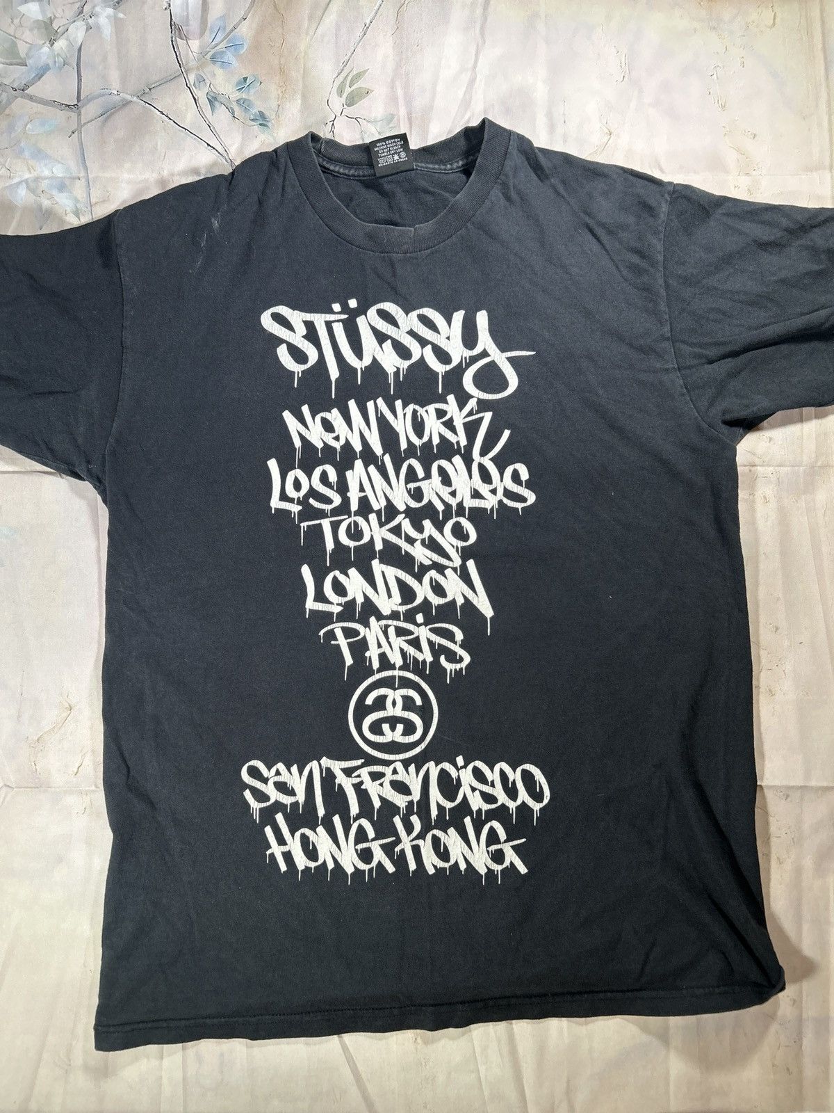 Stussy T-shirt Stüssy World Tour Size US M / EU 48-50 / 2 - 1 Thumbnail