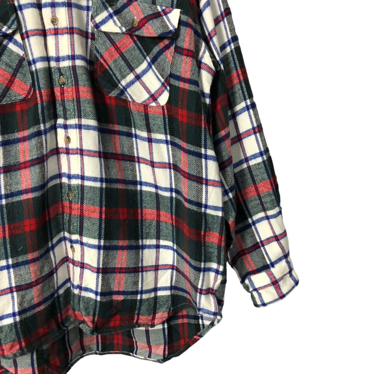 Uniqlo Vintage Uniqlo Button Ups Plaid Jacket Size US L / EU 52-54 / 3 - 2 Thumbnail