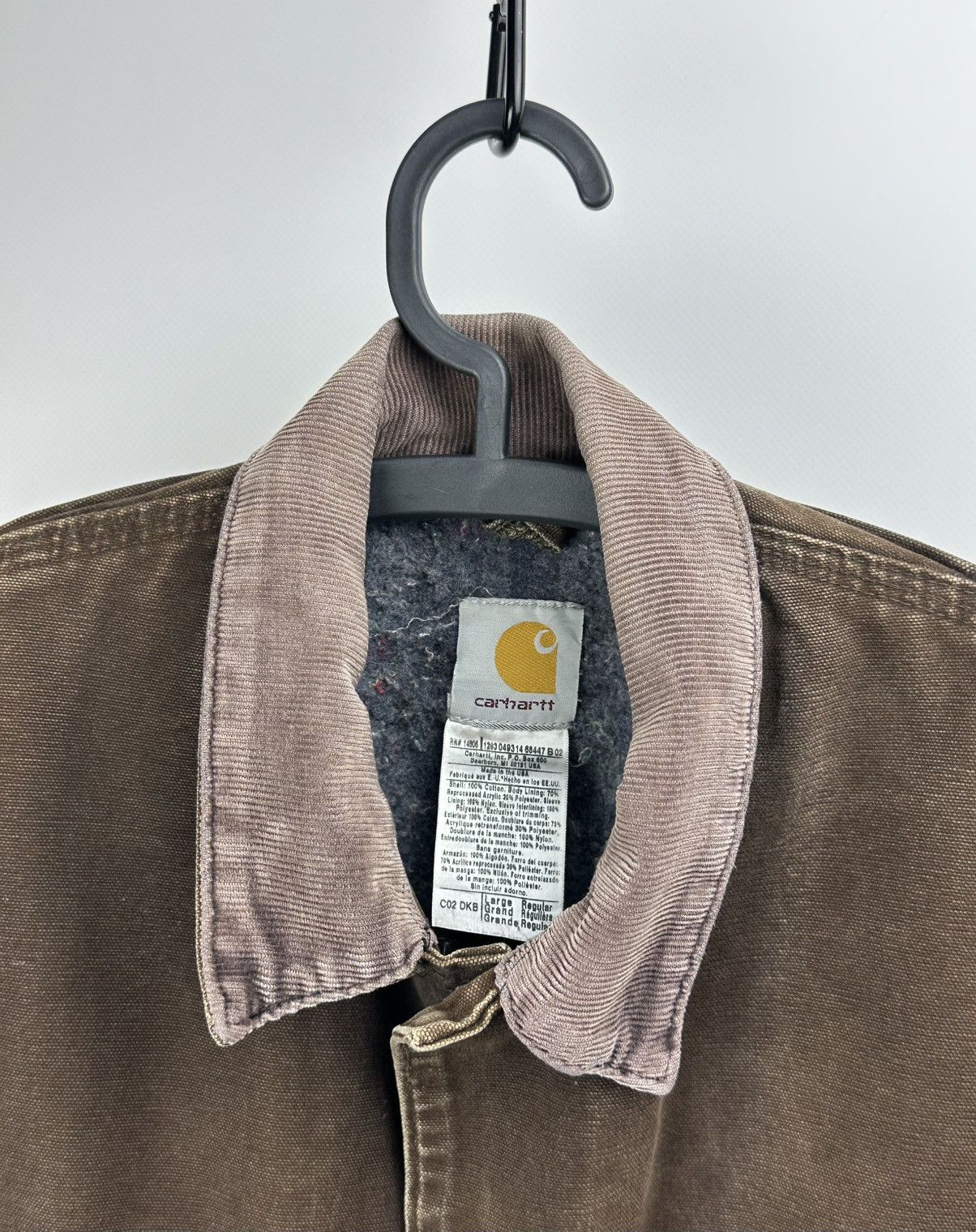 Carhartt Carhartt Distressed Work Jacket Heavy Canvas L Made In USA Size US L / EU 52-54 / 3 - 2 Thumbnail