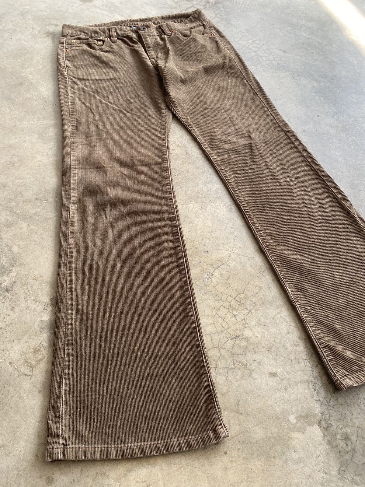 If Six Was Nine Flare Jeans Polo Ralph Lauren Velvet Corduroy 231 Size 30" / US 8 / IT 44 - 1 Thumbnail