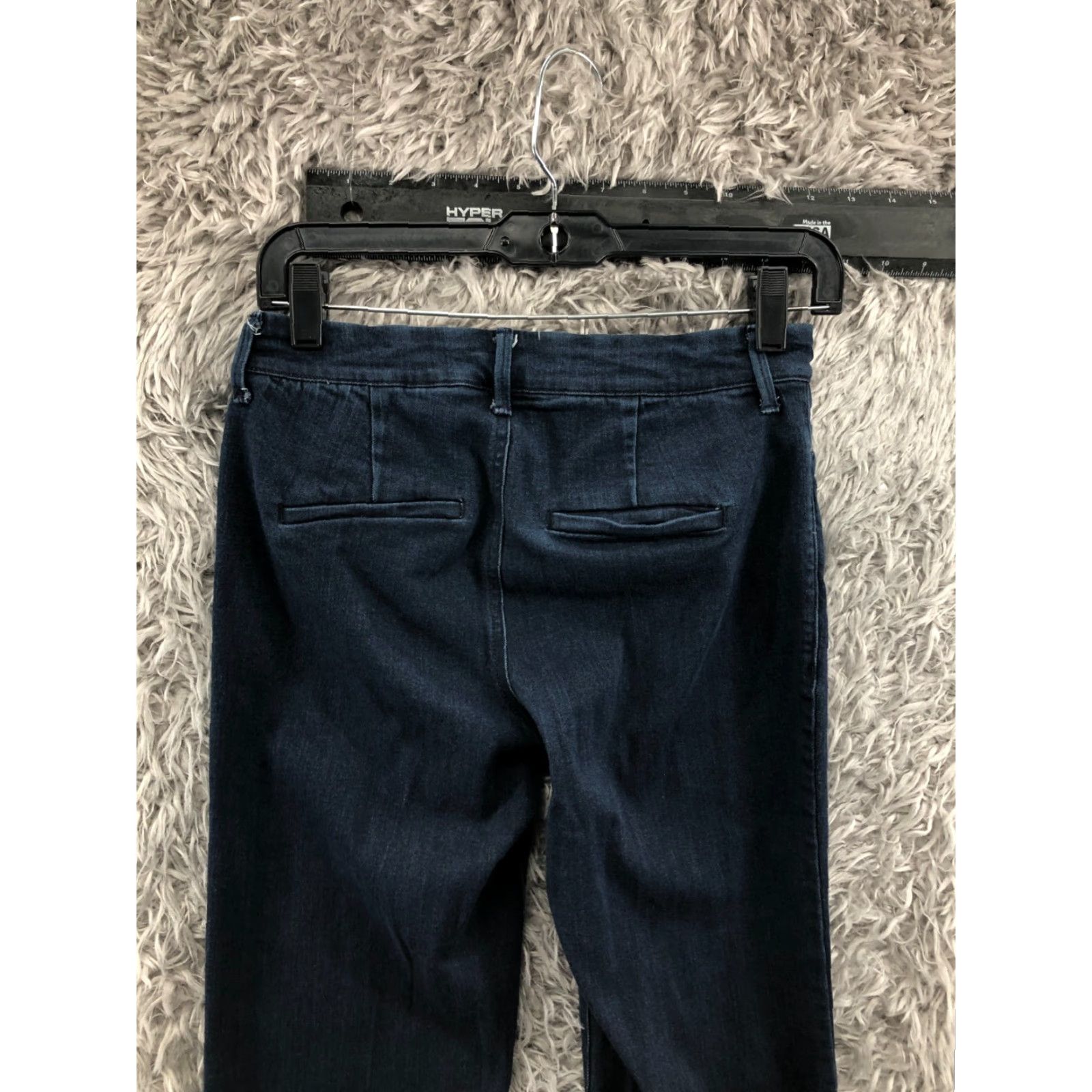 Old Navy Old Navy Jeans 4P Petite Women Blue Dark Wash Hook Eye Bootcut 5-Pocket Denim Casual Slim? Size 27" / US 4 / IT 40 - 6 Thumbnail