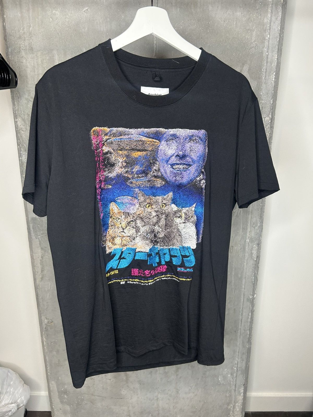 Doublet Retro Poster Embroidery T-Shirt Size US M / EU 48-50 / 2 - 1 Thumbnail