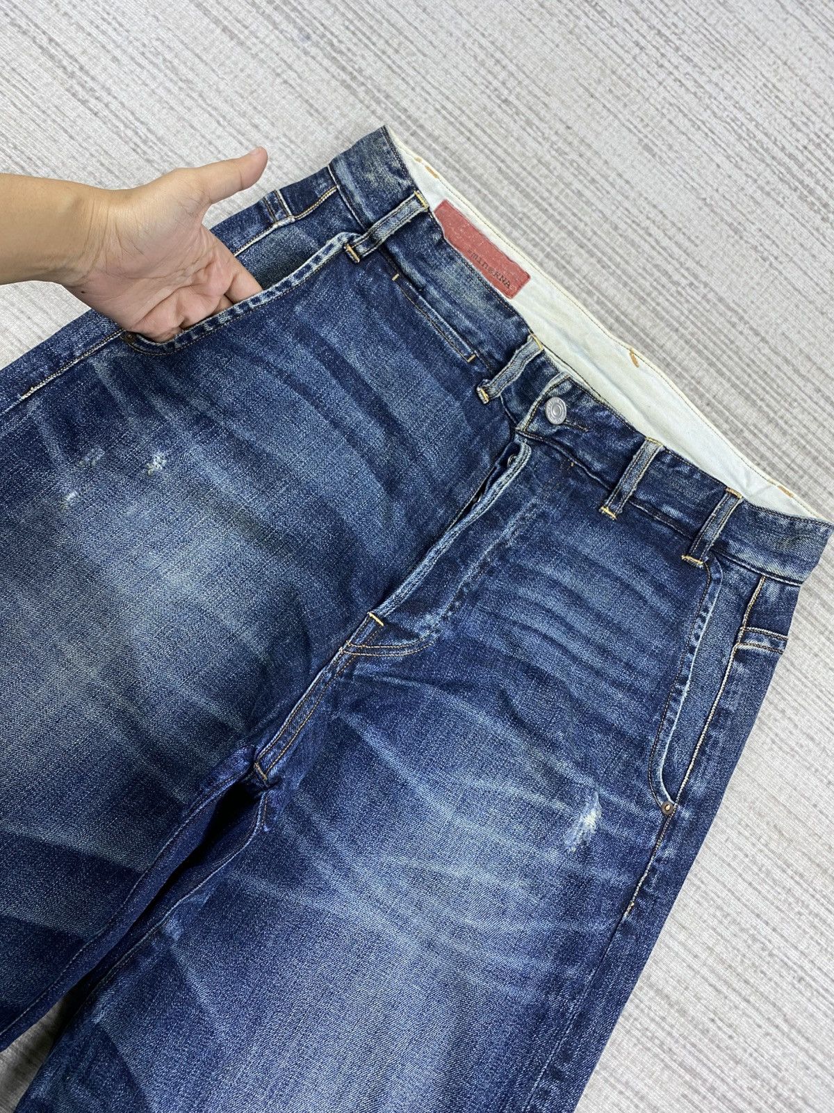 Hysteric Glamour Vintage RNA Hysteric Glamour Distressed Denim Pants Size US 30 / EU 46 - 10 Thumbnail