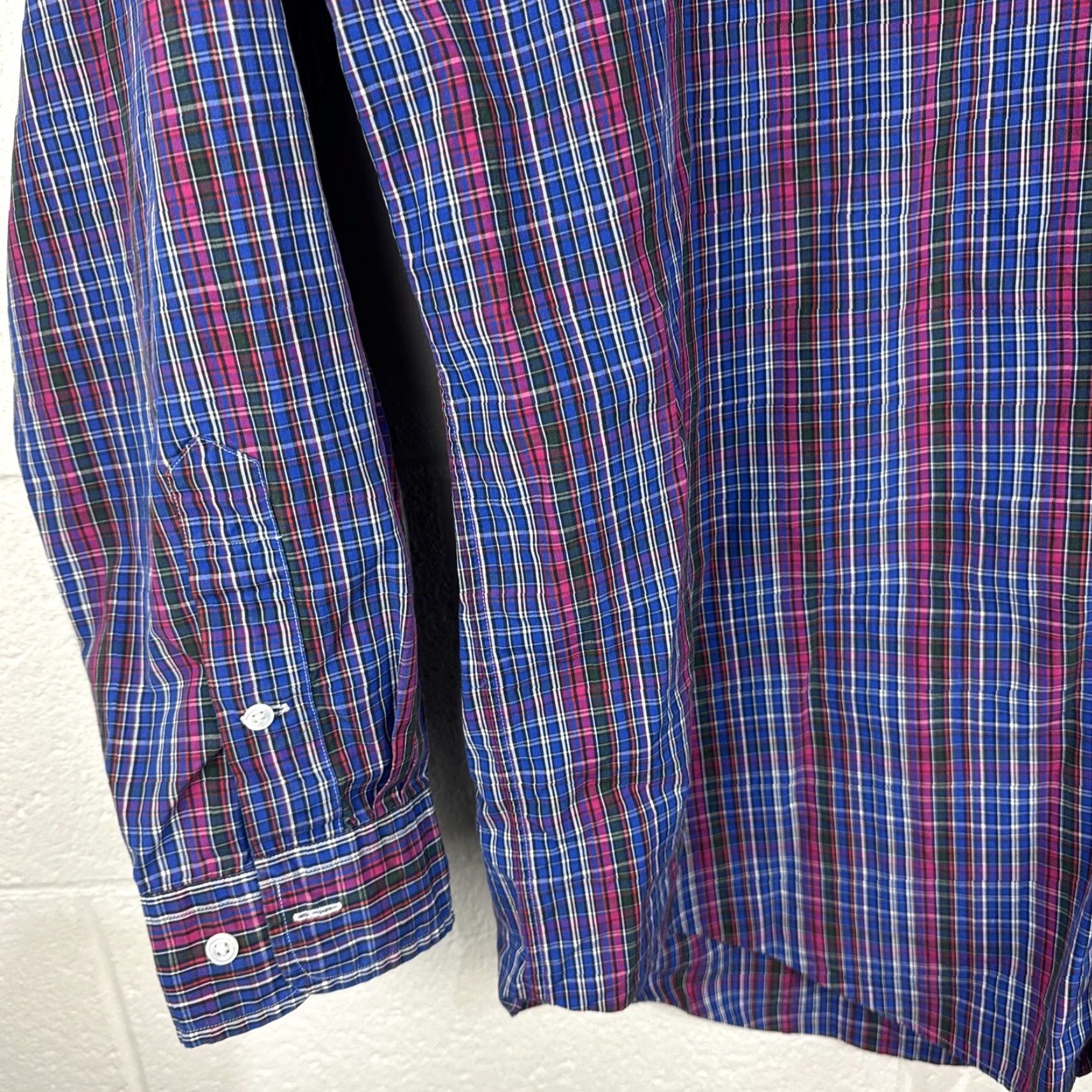 Polo Ralph Lauren VINTAGE Polo Ralph Lauren Mens Classic Fit Shirt XL Plaid Long Sleeve Button-Up Shirt Size US XL / EU 56 / 4 - 7 Thumbnail