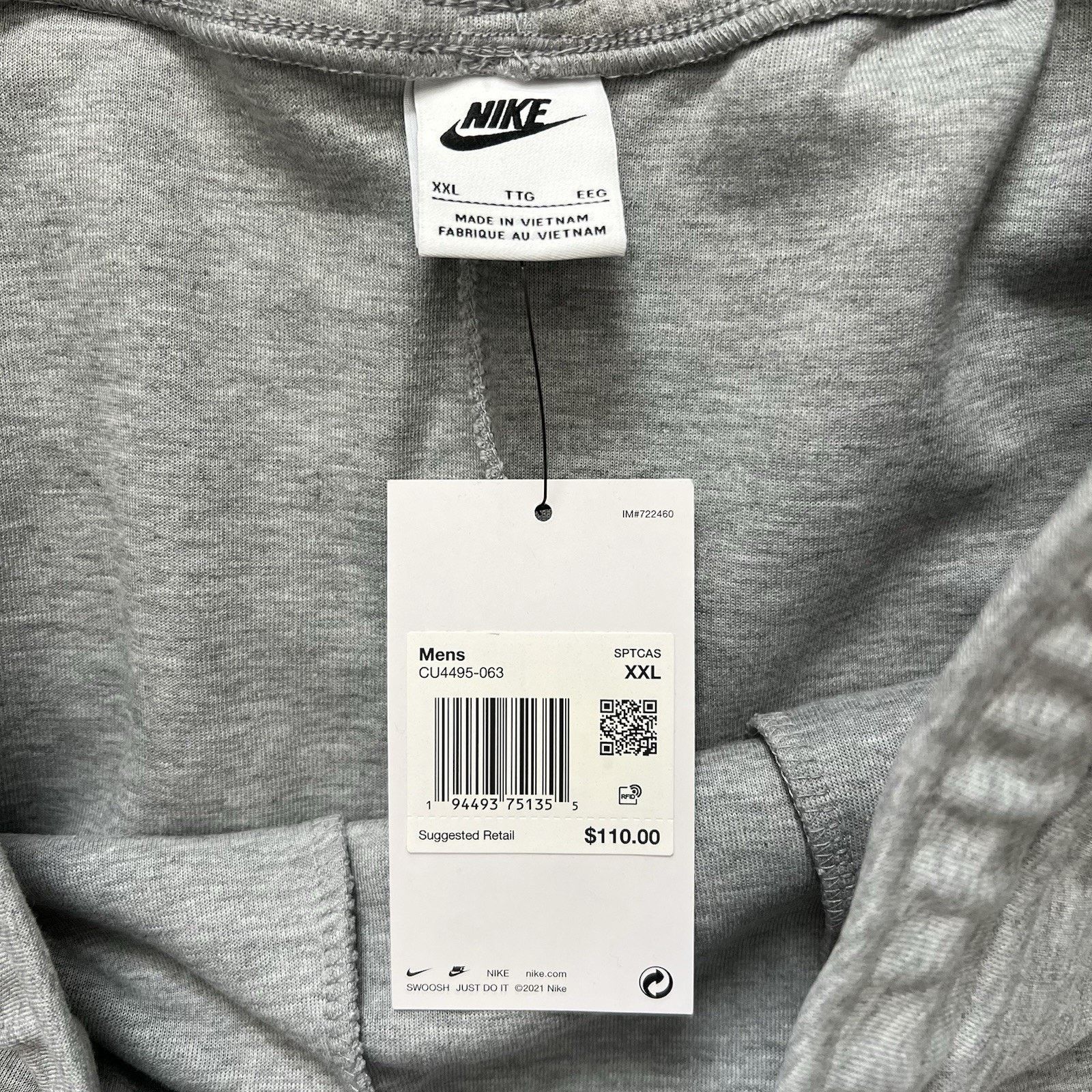 Nike Nike Sportswear Tech Fleece Jogger Pants Gray Size US 36 / EU 52 - 7 Thumbnail