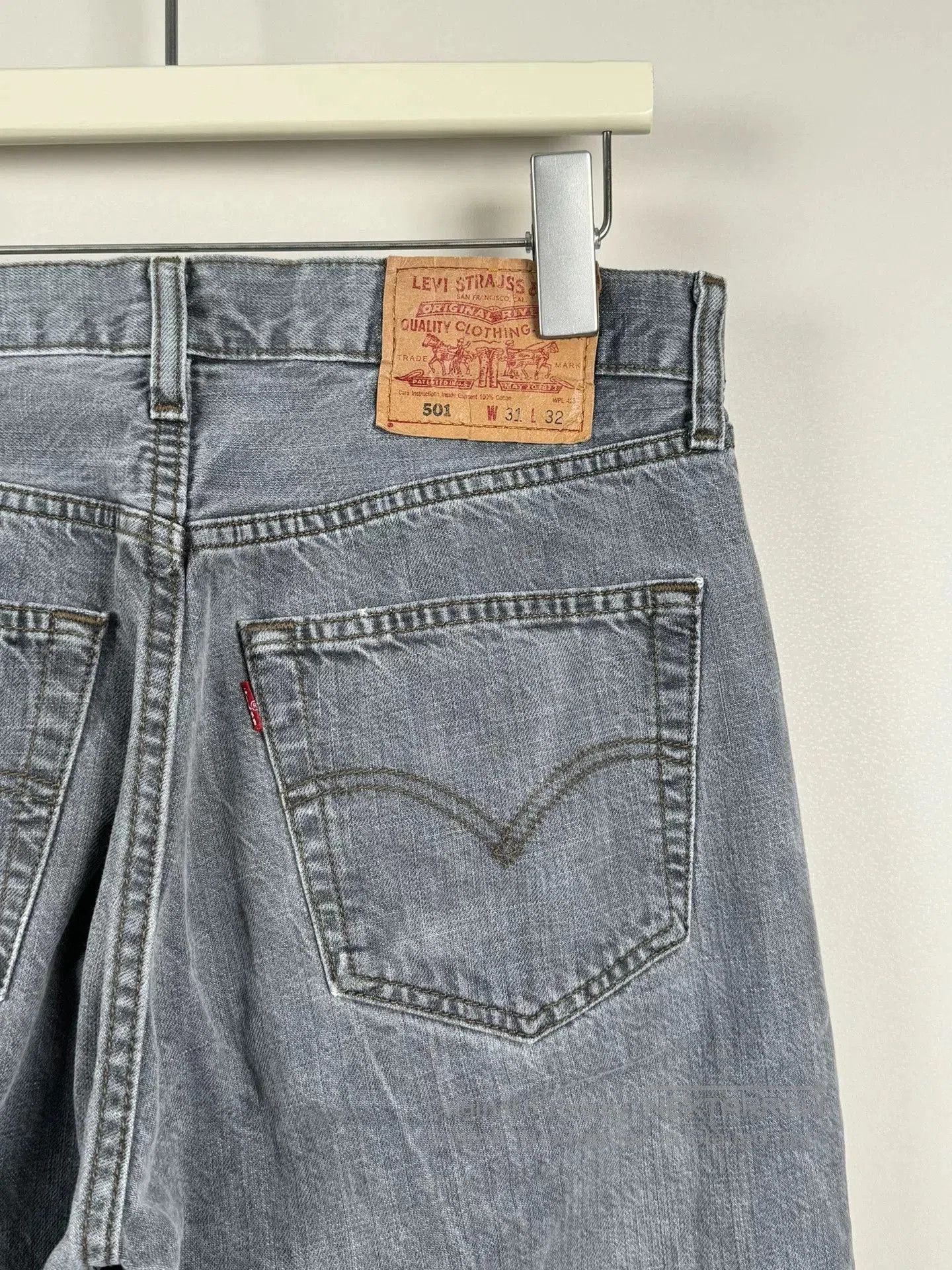 Levi's levi's 501 vintage gray jeans size 31. Size US 31 - 5 Thumbnail