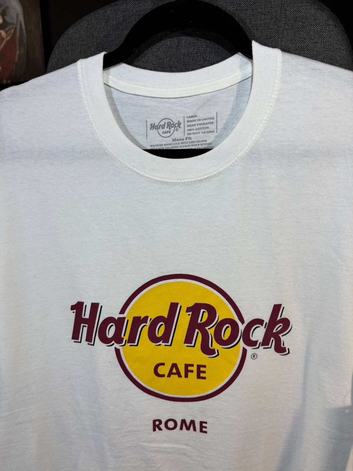 Hard Rock Cafe Hard Rock Cafe Rome T-shirt Size:L Size US L / EU 52-54 / 3 - 3 Thumbnail