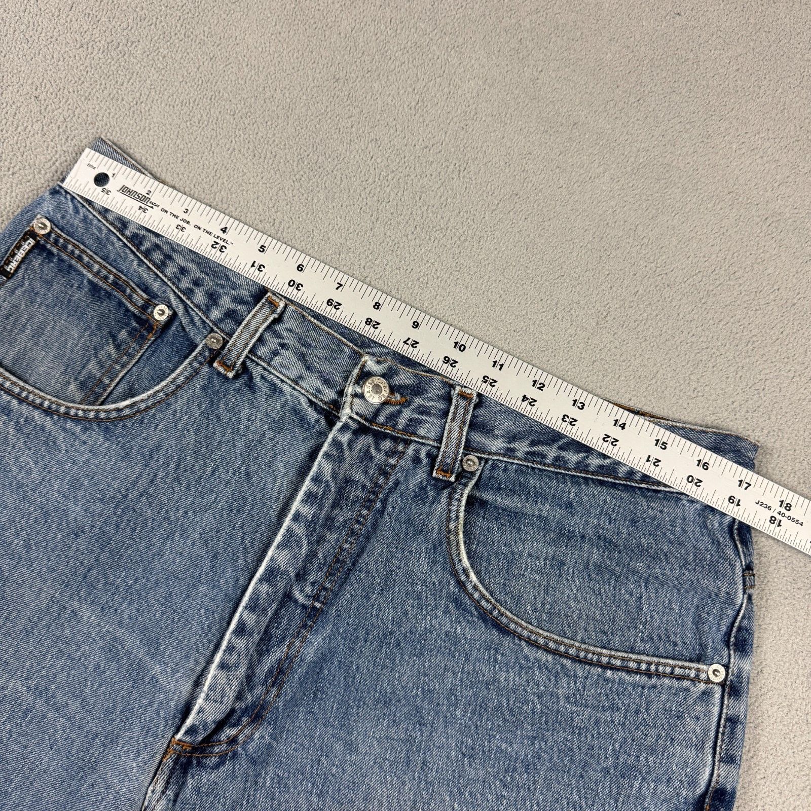 Iceberg Vintage Iceberg 90s Grunge Denim Shorts Made in Italy 36 Size US 36 / EU 52 - 5 Thumbnail
