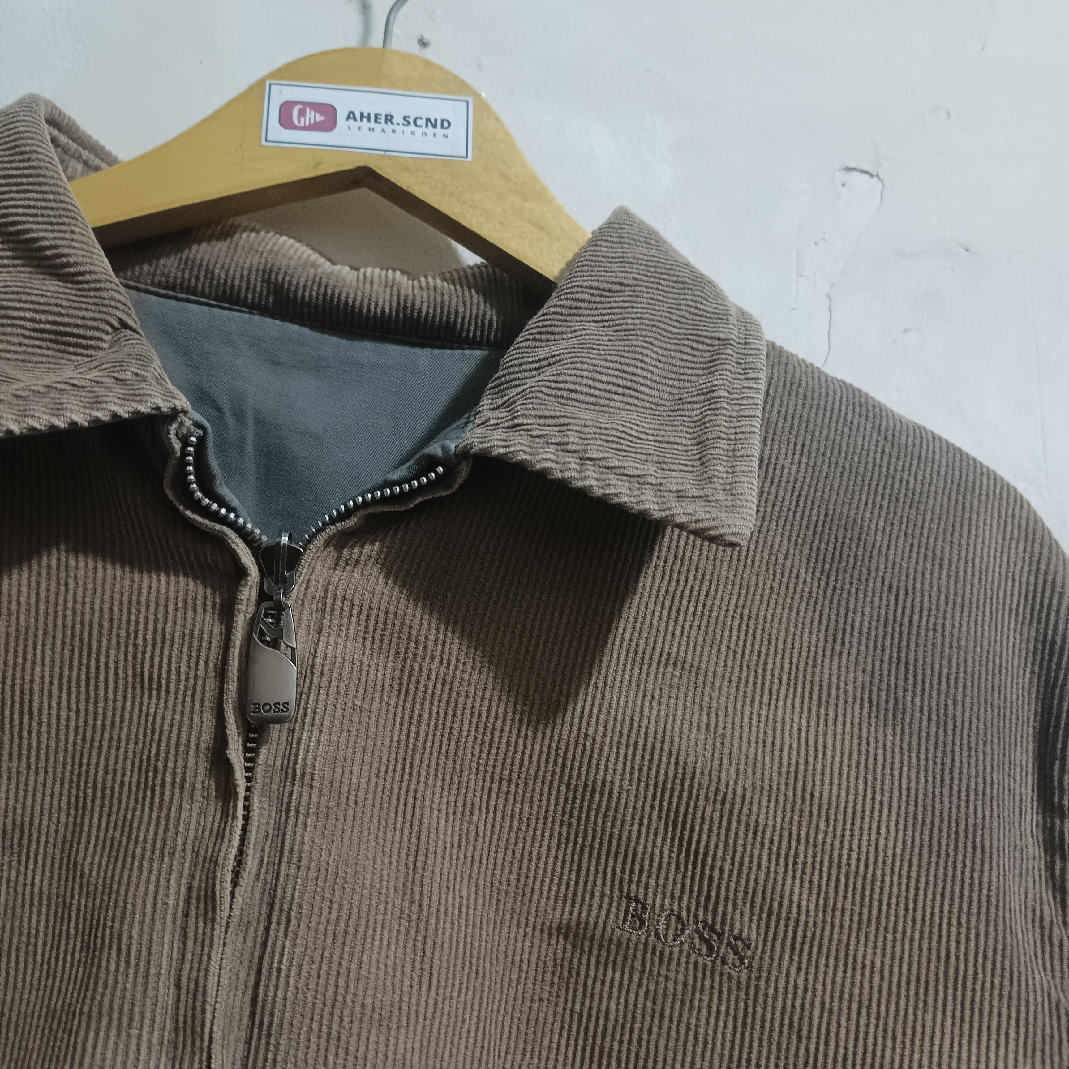 Hugo Boss Boss Reversible Corduroy Detroit Work Jacket Size US XXL / EU 58 / 5 - 9 Thumbnail