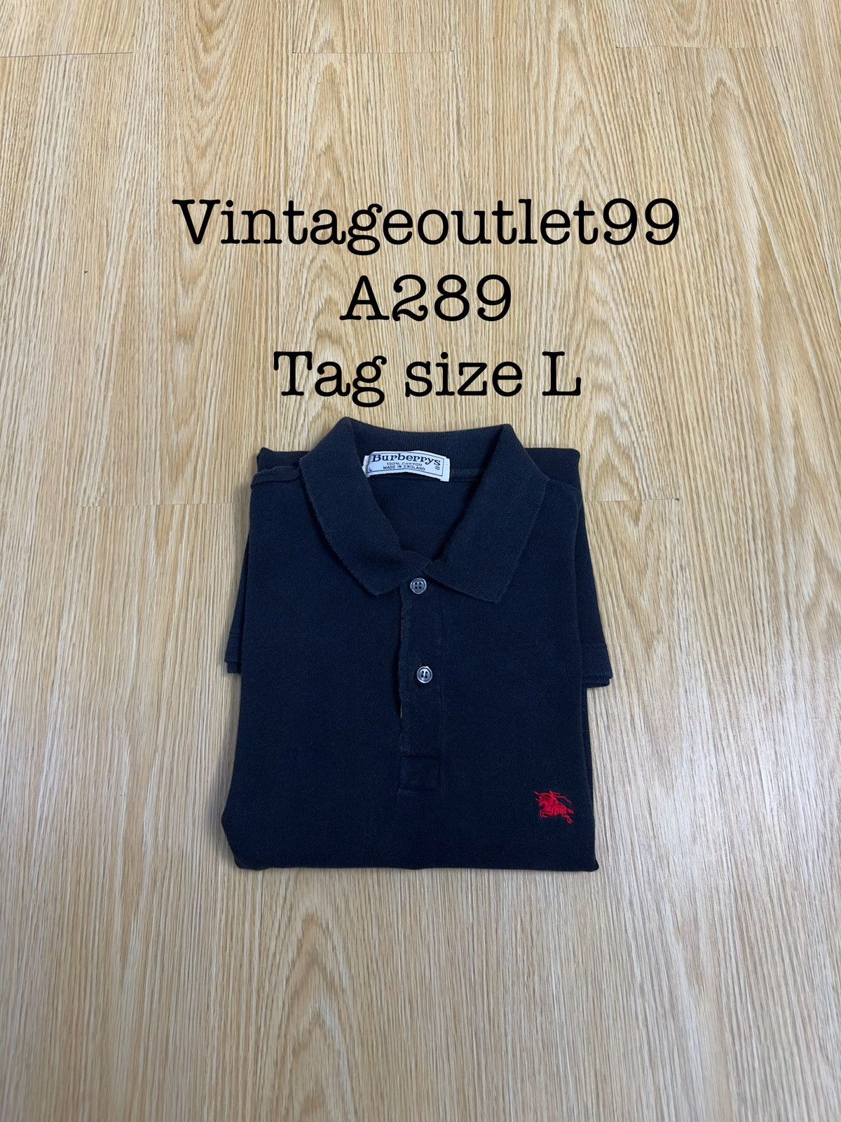 Burberry Prorsum Vintage Burberry England Polo Shirt A289 Size US S / EU 44-46 / 1 - 11 Thumbnail