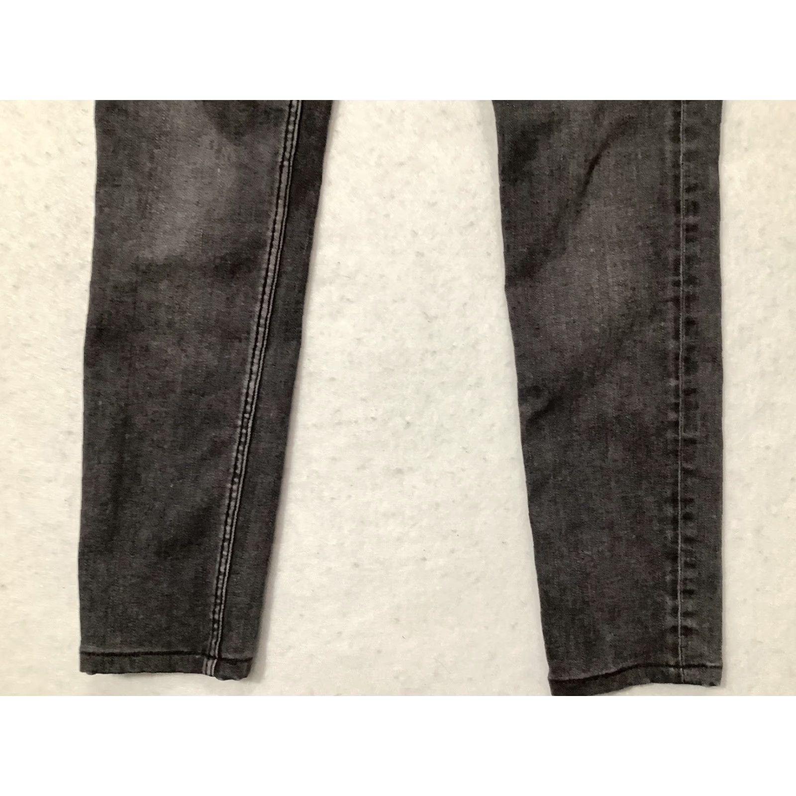 Allsaints All Saints Jeans Pants Womens 27 Black Mid Rise Stretch Skinny 5-Pocket Denim Logo Slim Fit Womens Size 27" / US 4 / IT 40 - 3 Thumbnail