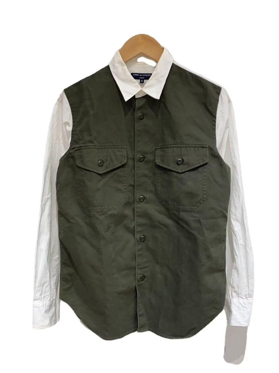 Comme des Garcons × Comme des Garcons Homme Reconstructed Military Button Shirt Size US S / EU 44-46 / 1 - 1 Thumbnail