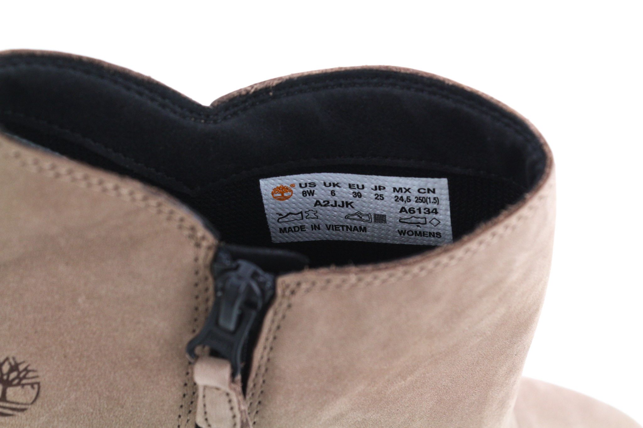 Timberland A2JJK-A6034 EU38/39 Brown Leather Ankle Heels 81141 Size US 8 / IT 38 - 10 Thumbnail