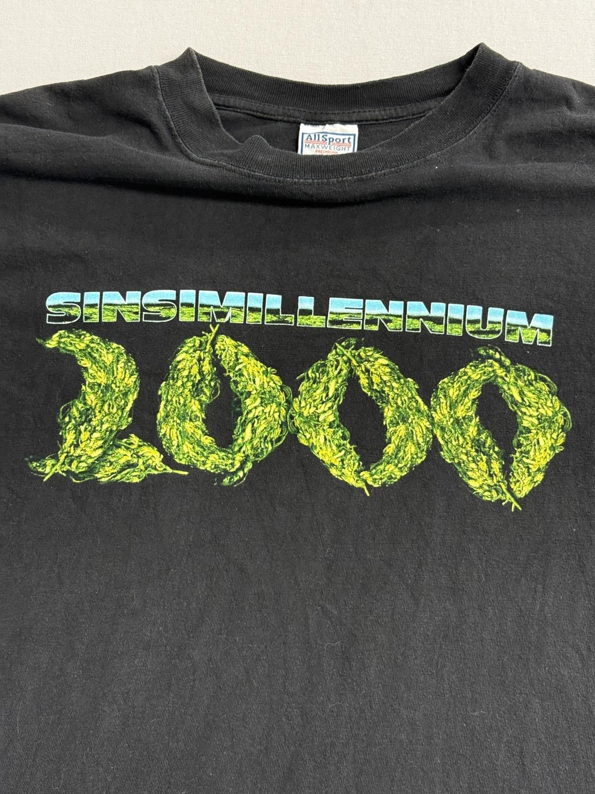 All Sport Vintage Year 2000 Marijuana T-shirt Sinsimillennium Y2K Weed Size US XL / EU 56 / 4 - 3 Thumbnail