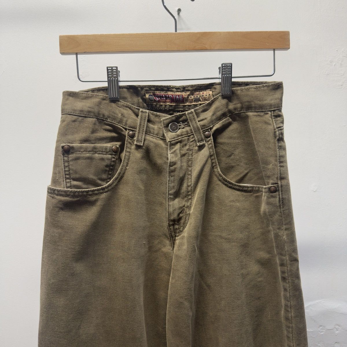 Levi's 90s Levi's Silvertab Baggy Jeans Green ERD Grunge Skater Size US 28 / EU 44 - 3 Thumbnail