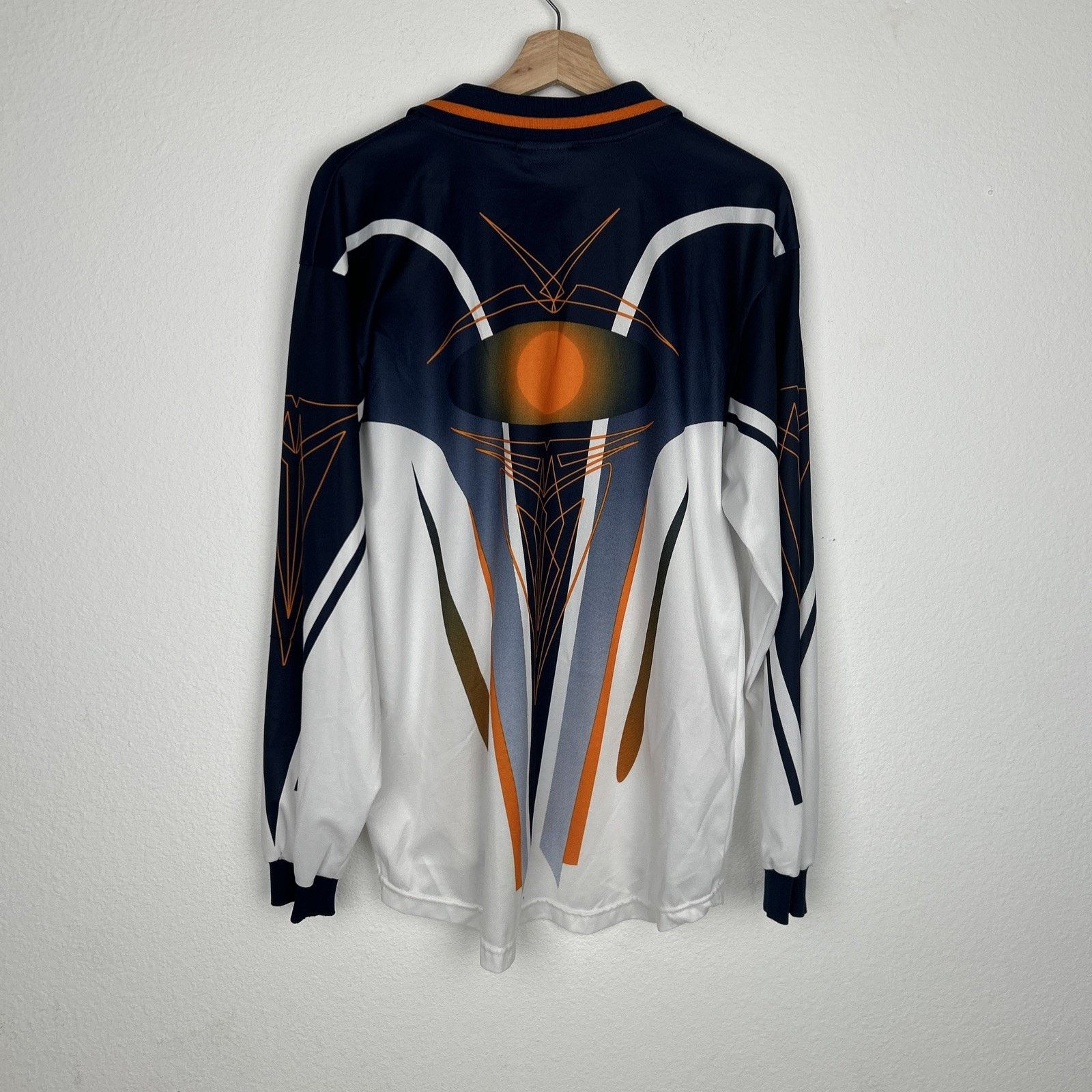 Puma PUMA Vintage Geometric Soccer Jersey Long Sleeve Size Large Size US L / EU 52-54 / 3 - 5 Thumbnail