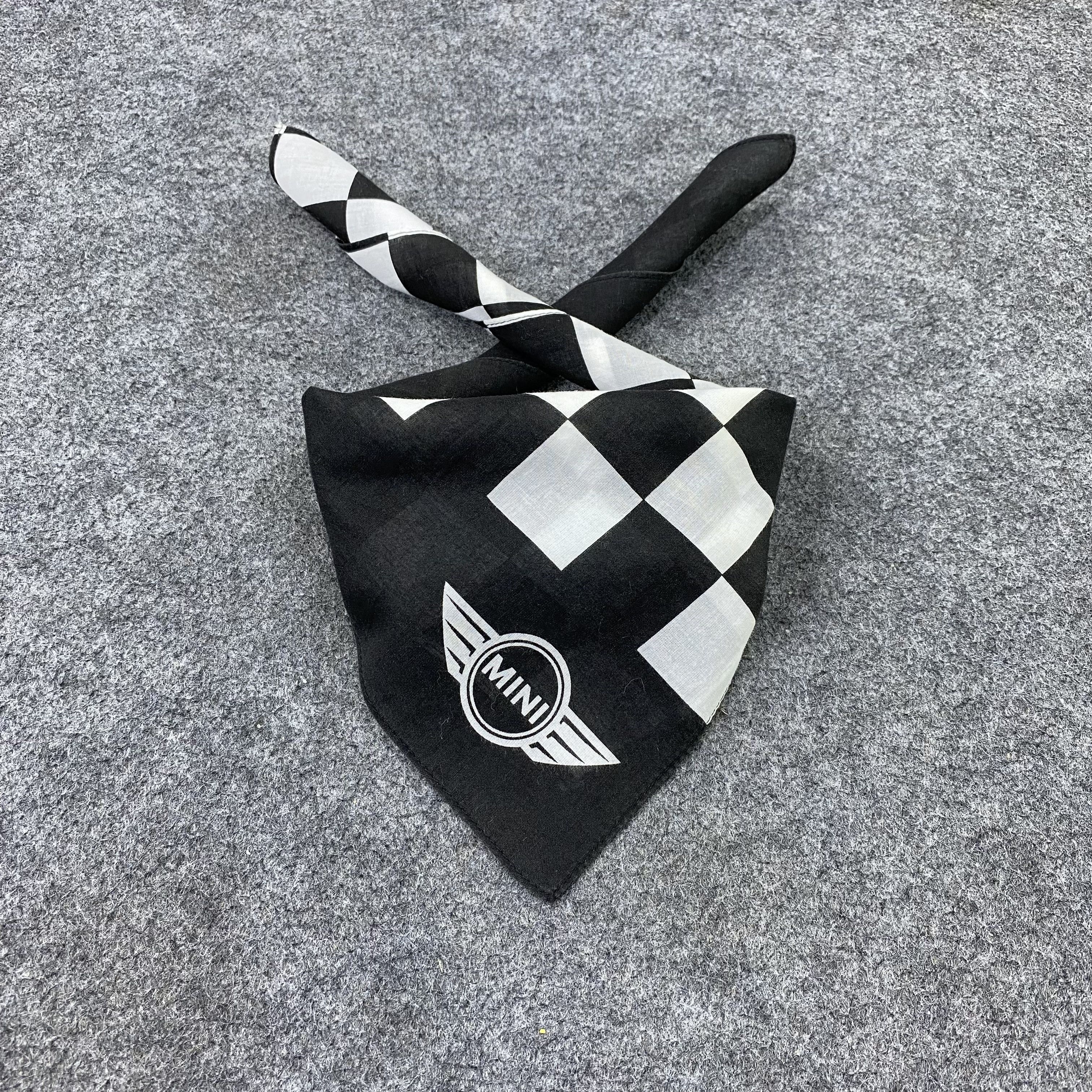 Vintage VINTAGE MINI COOPER Bandana Neckerchief HandkerchiefB1402 Size ONE SIZE - 2 Thumbnail