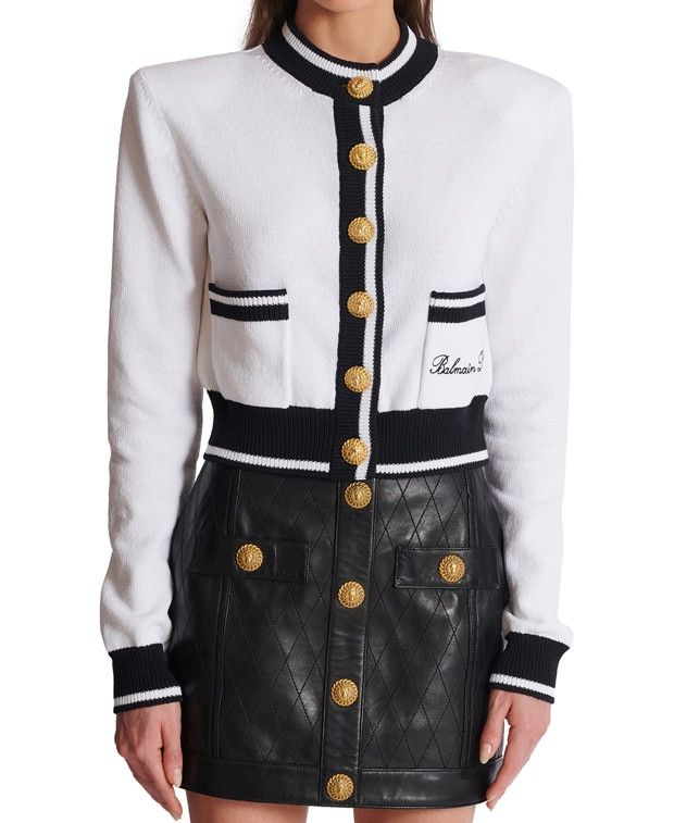 Balmain Cardigan Size S / US 4 / IT 40 - 1 Thumbnail