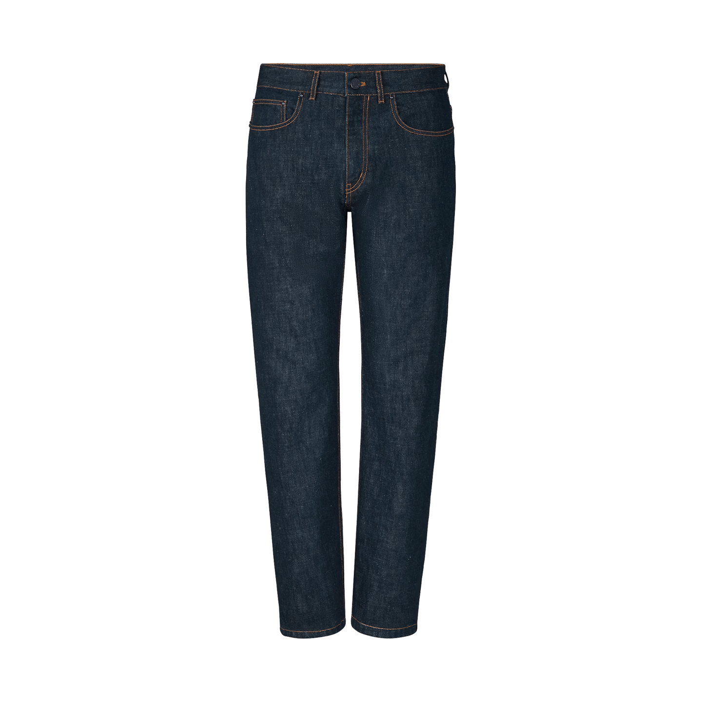 image of Distressed Denim x Louis Vuitton Jeans Monogram Workwear Cargo Lv Logo 1A5Vt9 in Dark Navy (Size 30