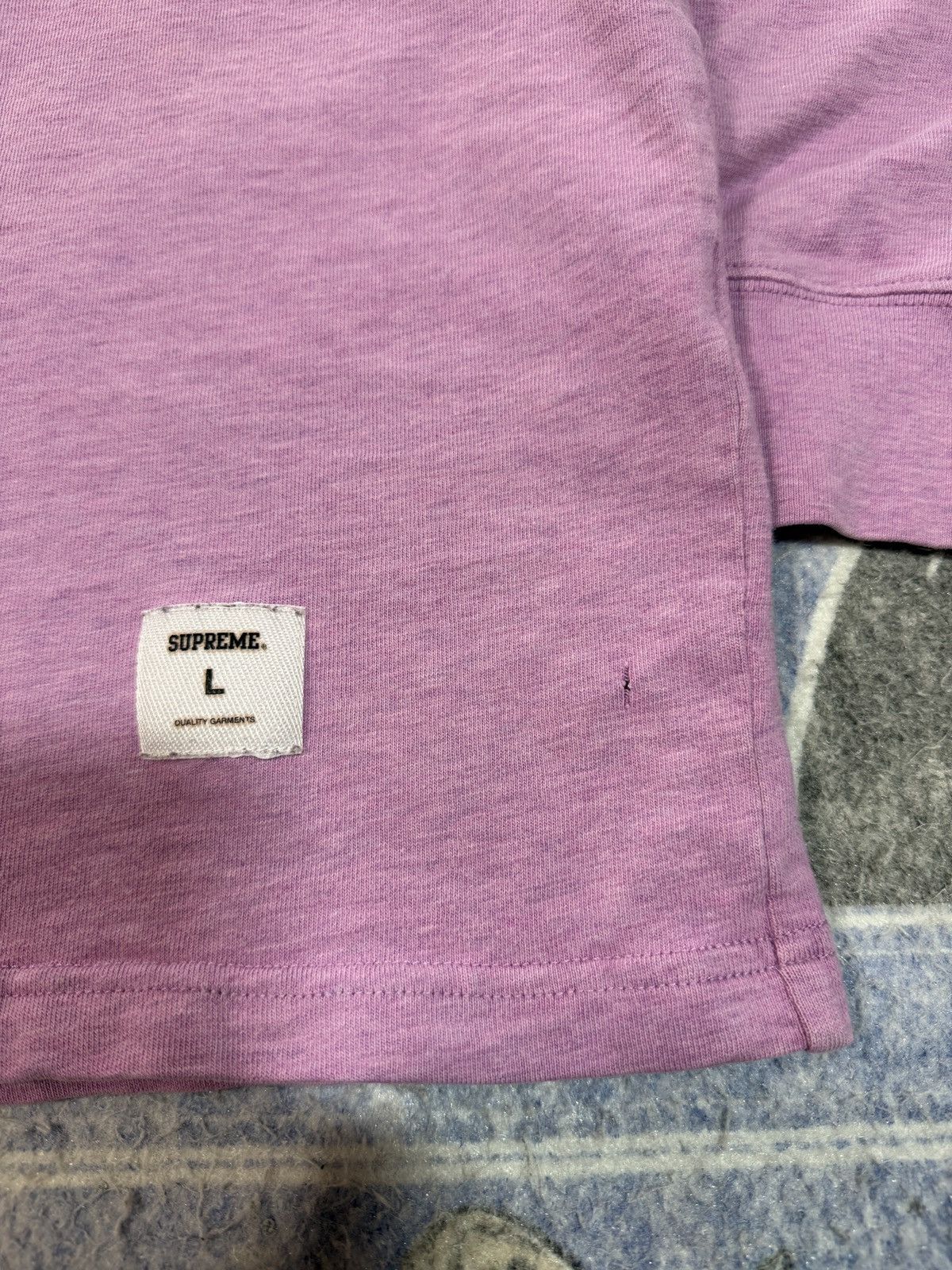 Supreme Supreme FW17 reflective long sleeve tee Size US L / EU 52-54 / 3 - 5 Thumbnail