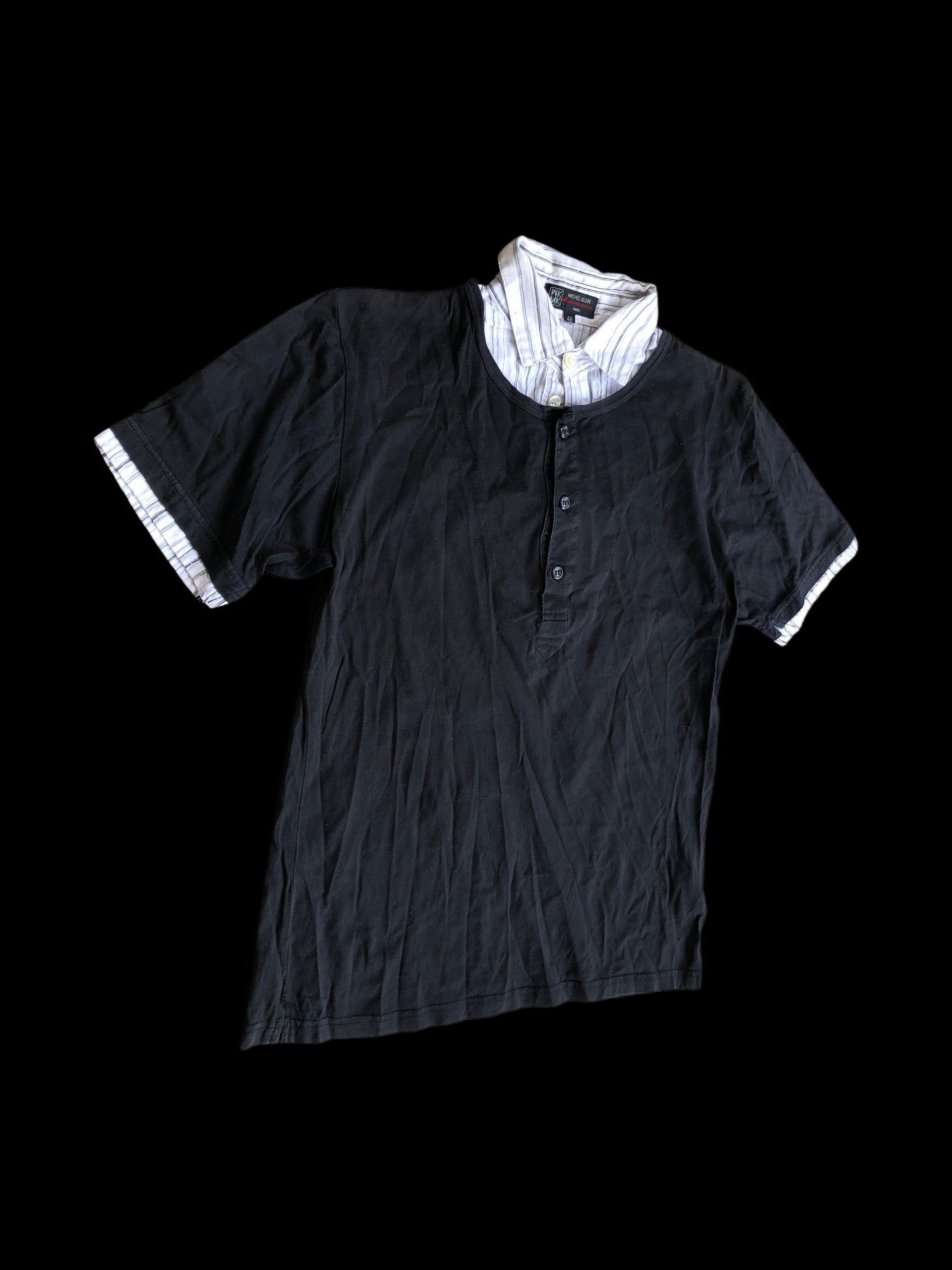 If Six Was Nine 2000s Double Layer Collar Vkei Style Y2k Japanese Size US S / EU 44-46 / 1 - 1 Thumbnail