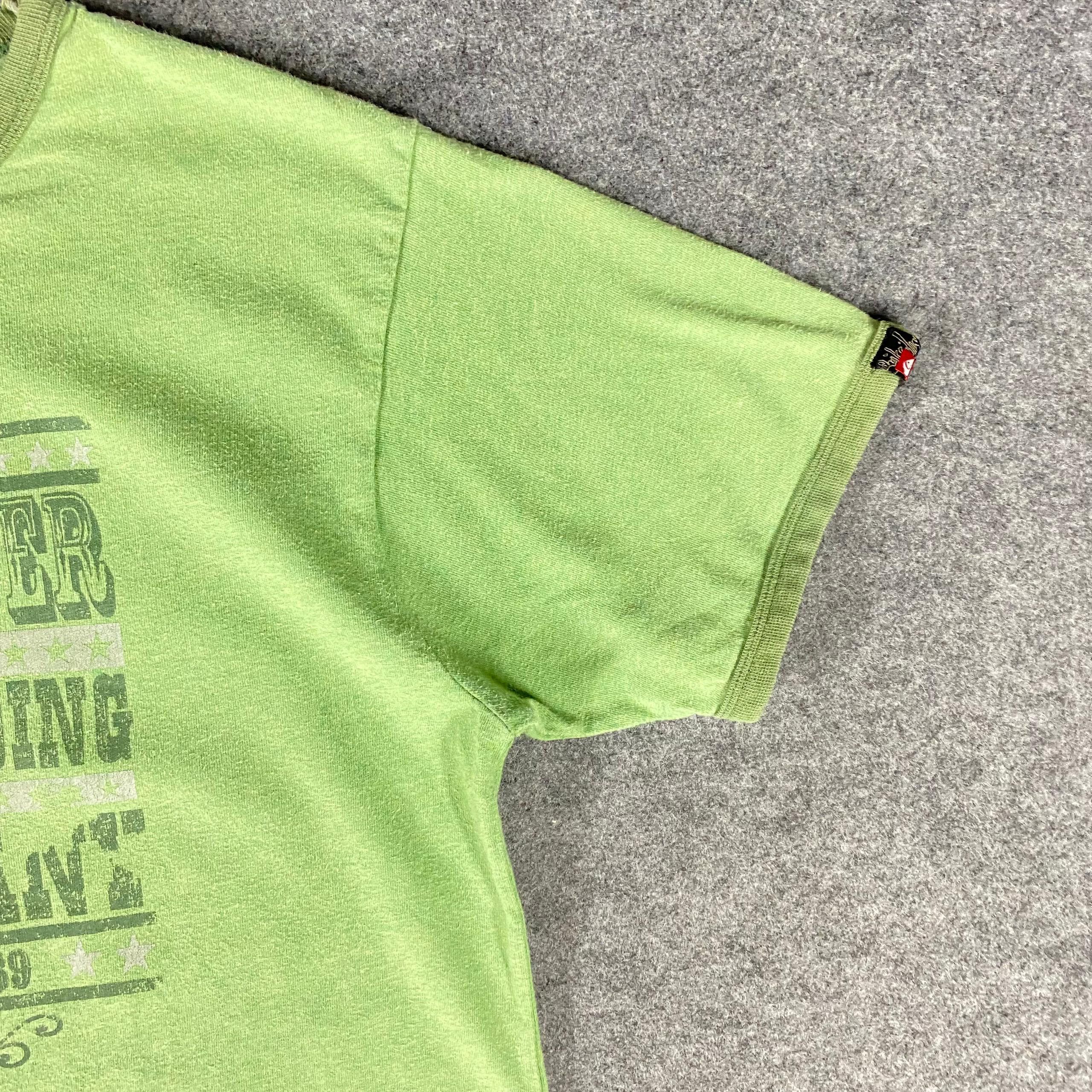Quiksilver Vintage 90s Quicksilver Ringer Tshirt Size US M / EU 48-50 / 2 - 5 Thumbnail