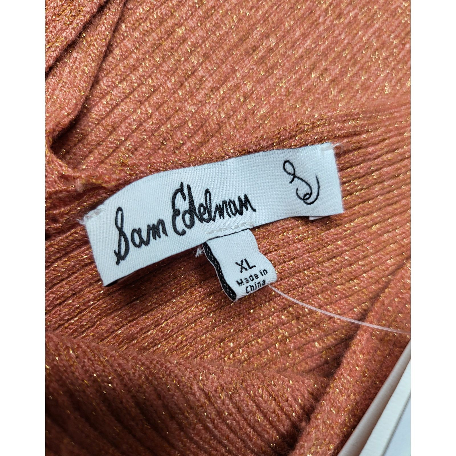 Sam Edelman NWT Sam Edelman Lucille Ruffled-Hem Tank Top Sun Baked XL Size XL / US 12-14 / IT 48-50 - 5 Thumbnail