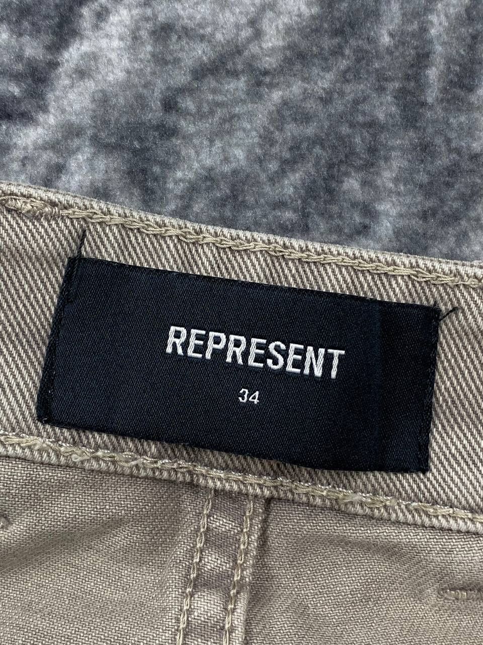 Represent Clo. Represent Carpenter Denim Jeans Men Size 34 Beige Size US 34 / EU 50 - 8 Thumbnail