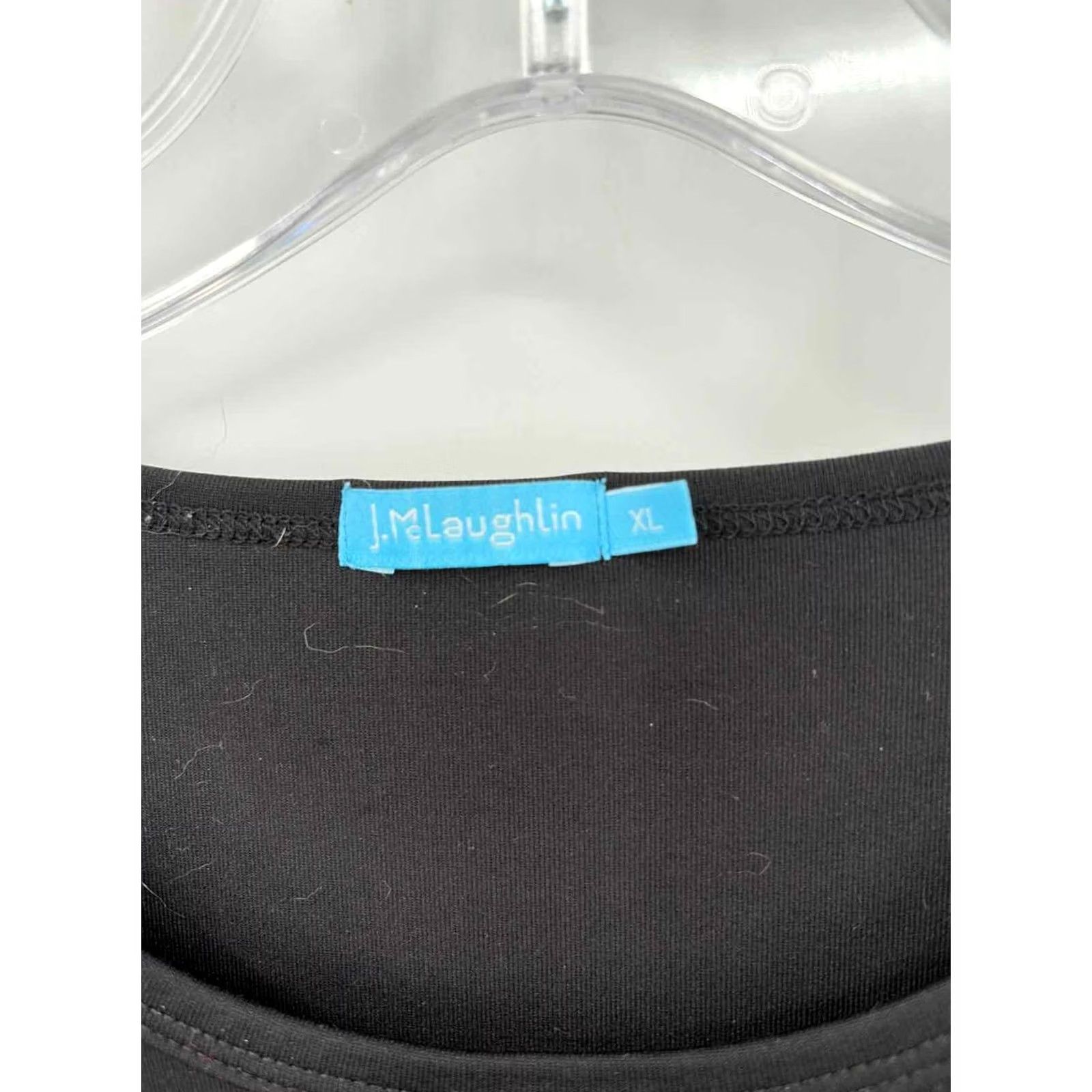 J.McLaughlin J Mclaughlin Black Large T-shirt (Pre-Owned) Size L / US 10 / IT 46 - 3 Thumbnail