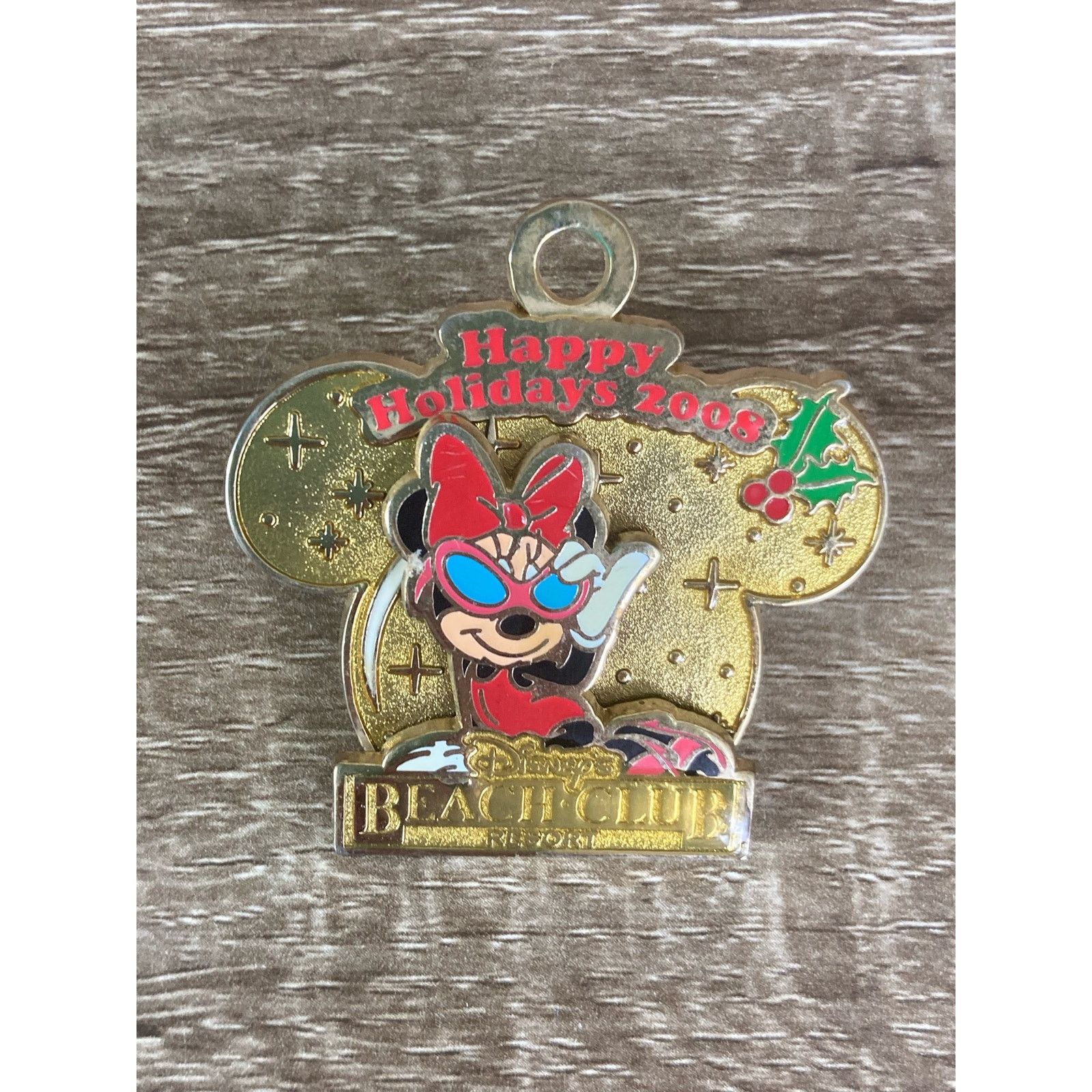 Disney Disney World Vintage Lanyard 2000 with Beach Club Pin Mickey Size ONE SIZE - 4 Thumbnail