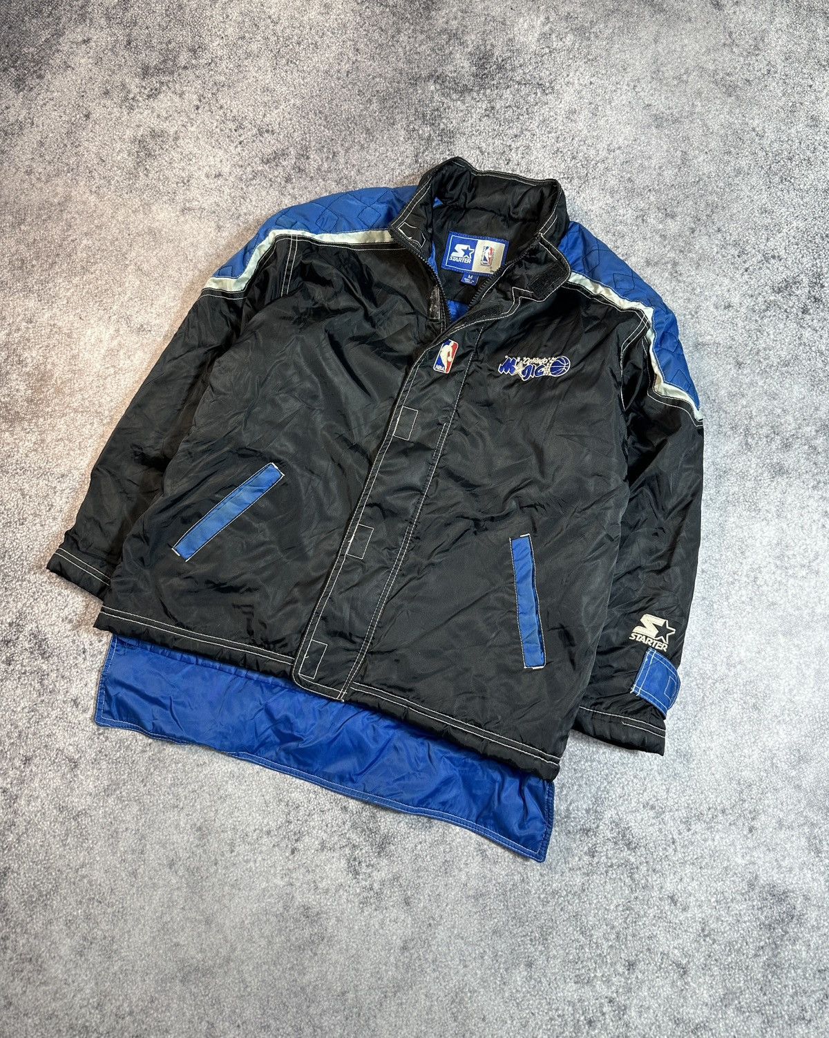 NBA × Starter × Vintage Vintage NBA Starter Orlando Magic Jacket Back Logo Rare USA Size US M / EU 48-50 / 2 - 1 Thumbnail