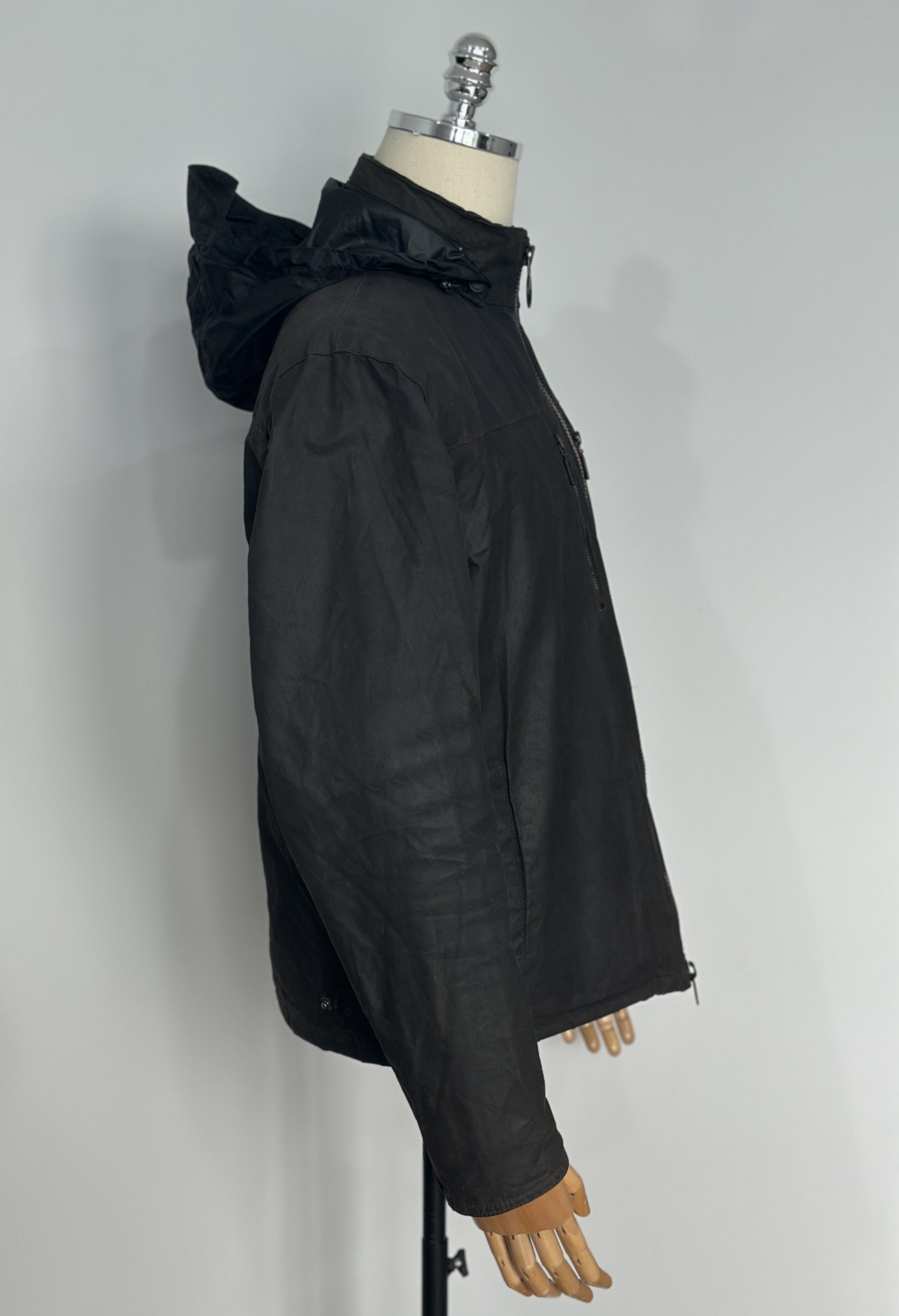 Barbour BARBOUR B.Intl Chaser WAX Hooded Jacket Size M British Style Size US M / EU 48-50 / 2 - 11 Thumbnail