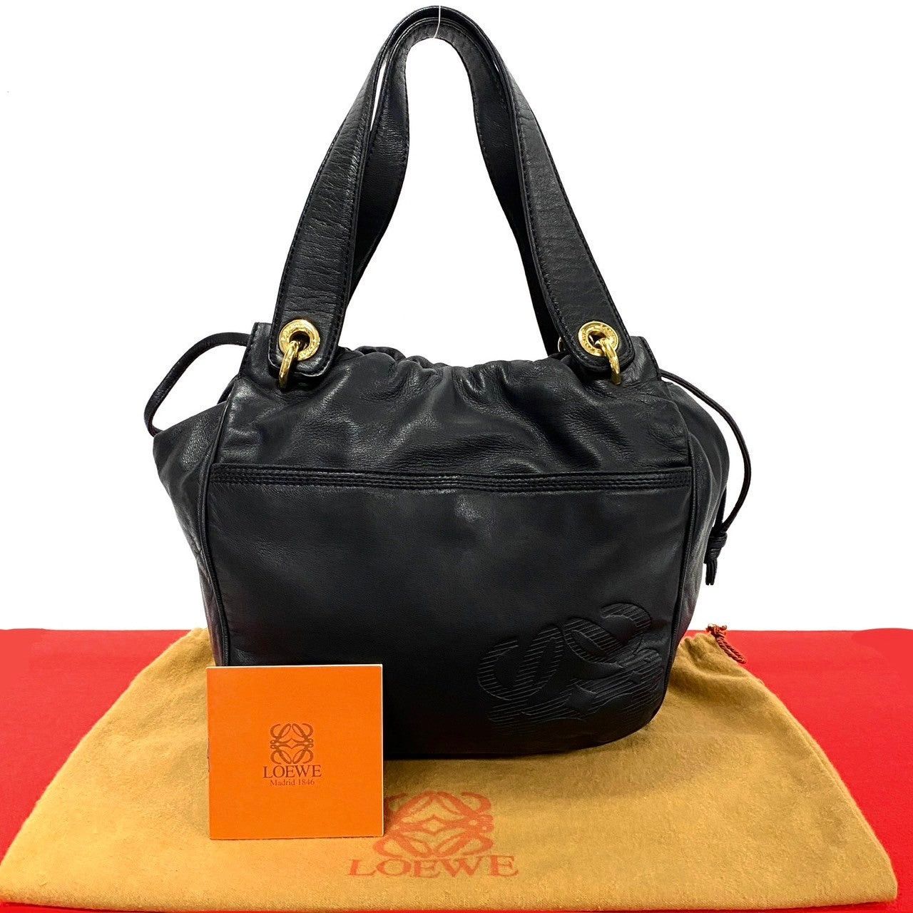 Loewe Loewe Handbag Black Leather Size ONE SIZE - 1 Thumbnail