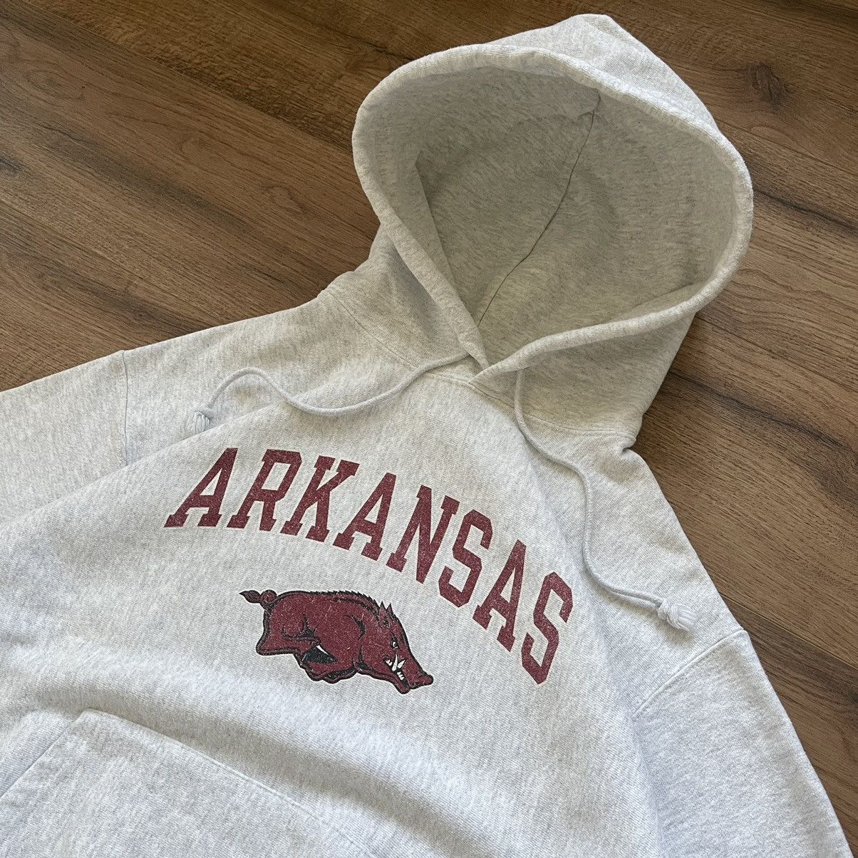 Champion × Vintage Champion Reverse Weave Arkansas college hoodie Size US L / EU 52-54 / 3 - 1 Thumbnail