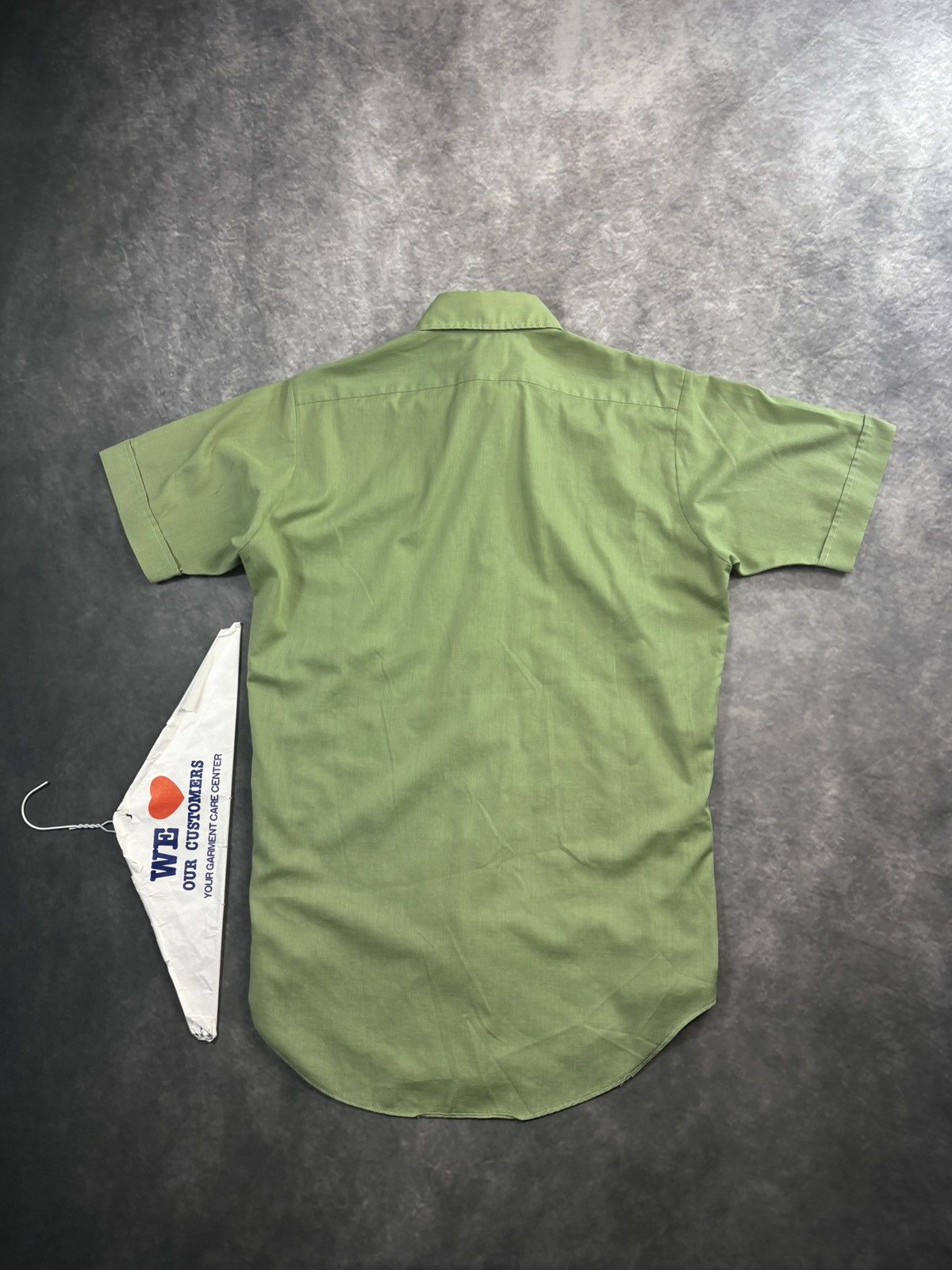 Vintage 1960s Vintage Shortsleeve Shirt PermaPress Work Camp Bowling Size US S / EU 44-46 / 1 - 9 Thumbnail
