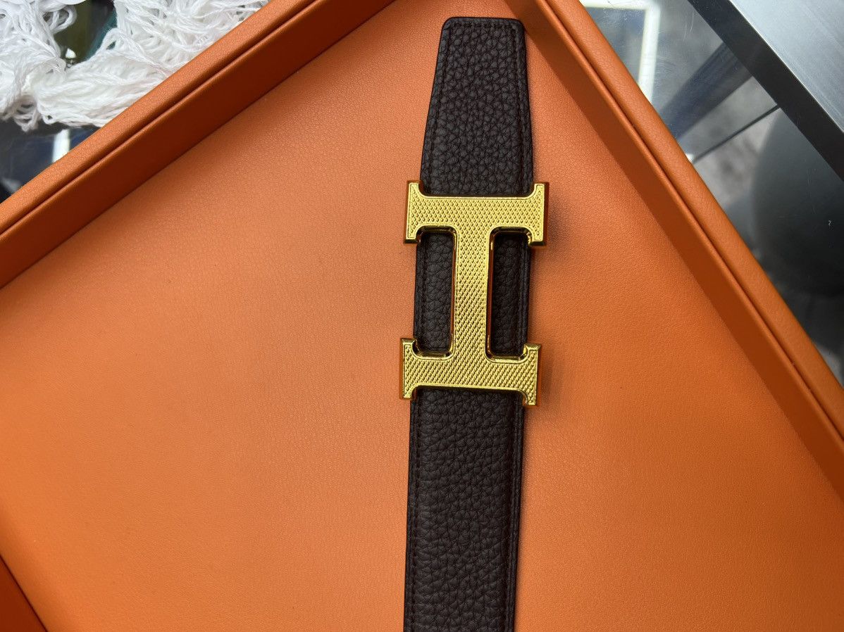Hermes Hermes Constance Reversible Belt w/ Gold Platted Buckle Size 30 - 3 Thumbnail