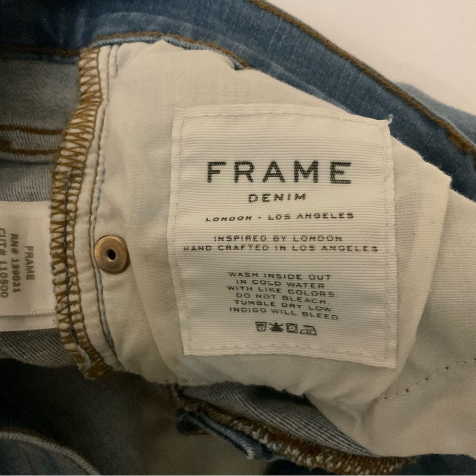 Frame FRAME Denim Waterloo Le Skinny de Jeanne Crop 26 Size 26" / US 2 / IT 38 - 11 Thumbnail
