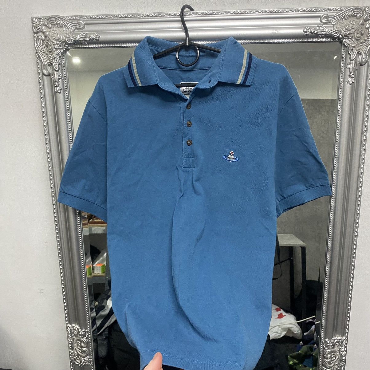 Vivienne Westwood Vivienne Westwood T-Shirt Polo Size US L / EU 52-54 / 3 - 3 Thumbnail