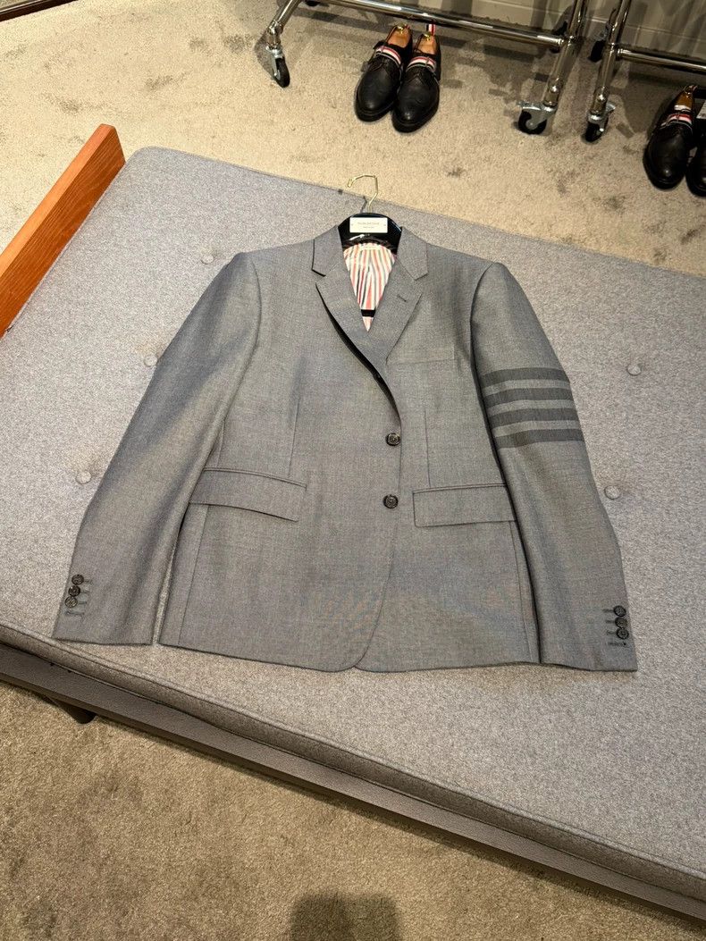 Thom Browne THOM BROWNE4Classic four-bar Blazer 2502-Nextarrow Size 52S - 3 Thumbnail