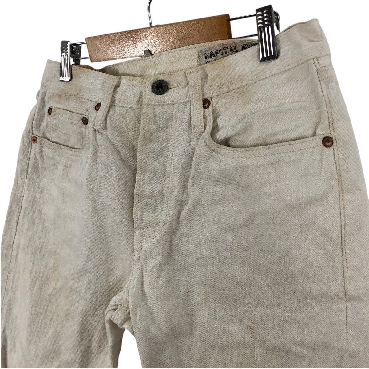 Kapital Vintage Dirty Japanese Denim KAPITAL OKAYAMA Jeans Pant Size US 30 / EU 46 - 4 Thumbnail