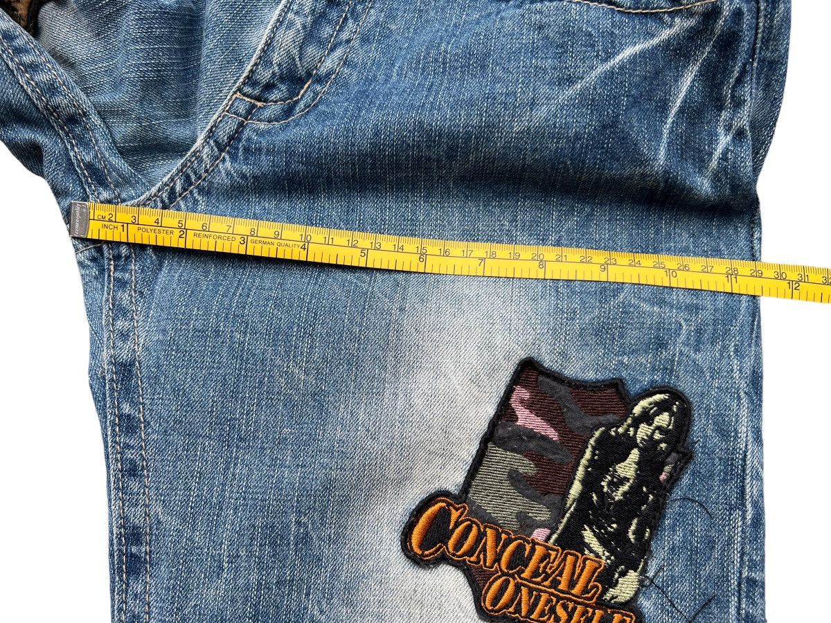 Japanese Brand Japanese Distressed Patchwork Patches Denim Jeans 31x31 Size US 31 - 14 Thumbnail