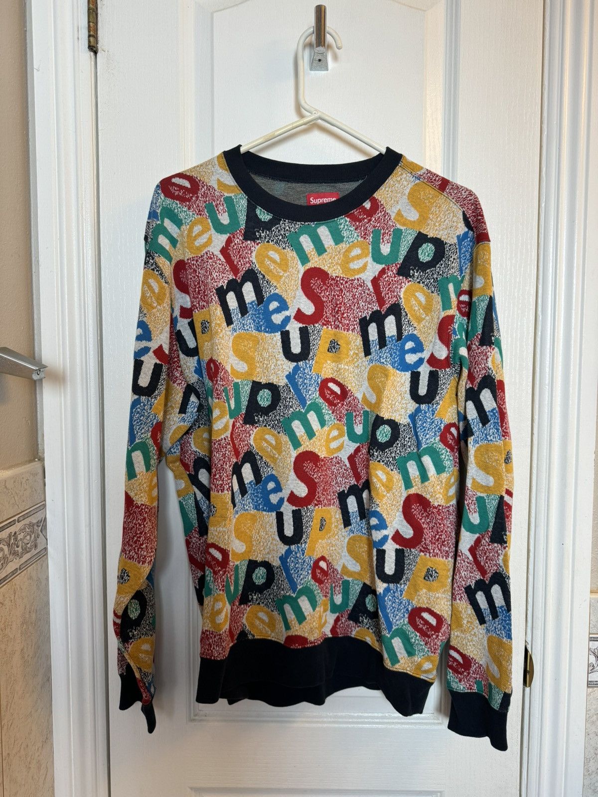 image of Supreme Sweater, Men's (Size Large)