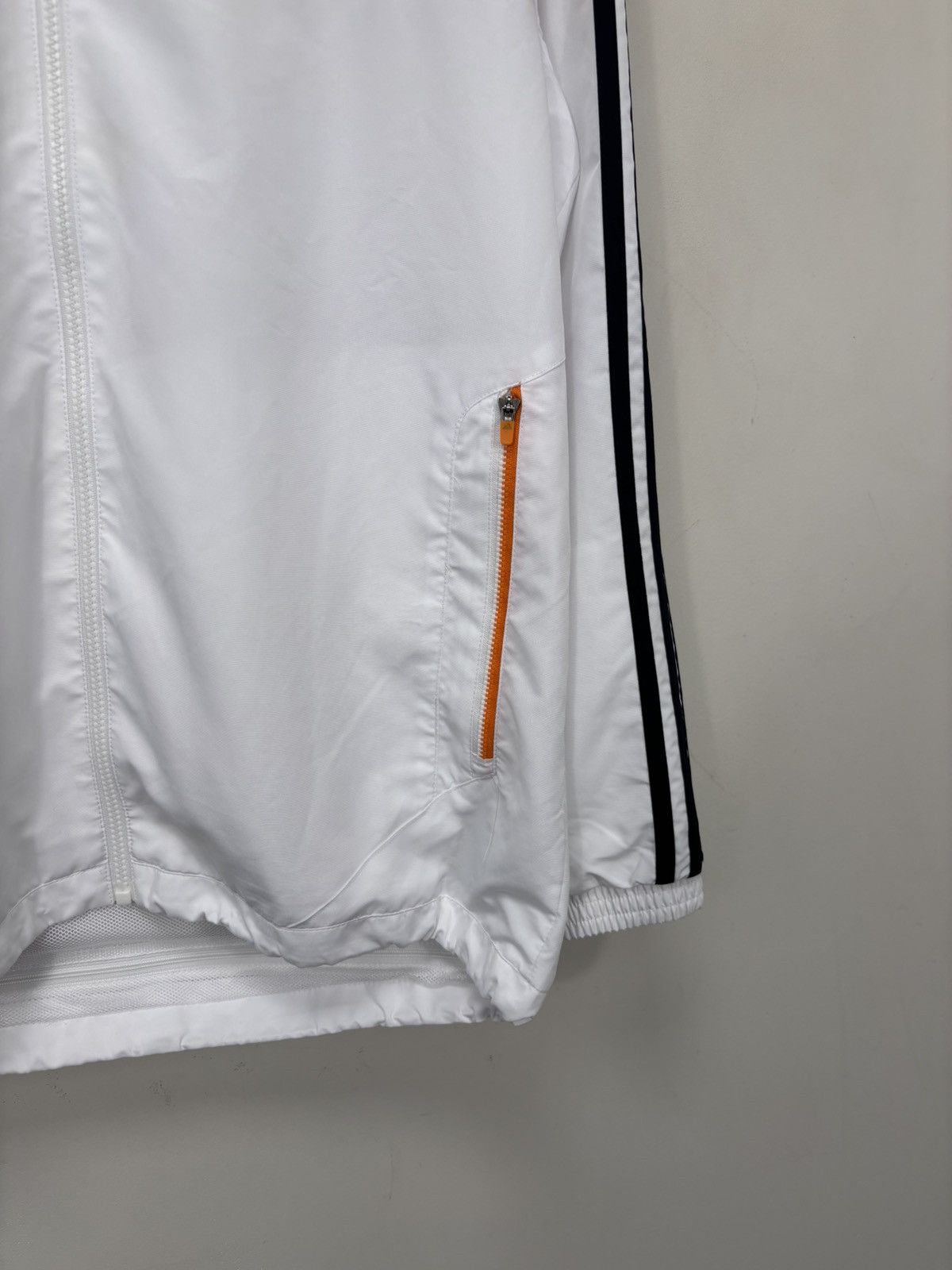 Adidas Adidas Real Madrid 2013/2014 Soccer Hooded Track Jacket Size US L / EU 52-54 / 3 - 7 Thumbnail