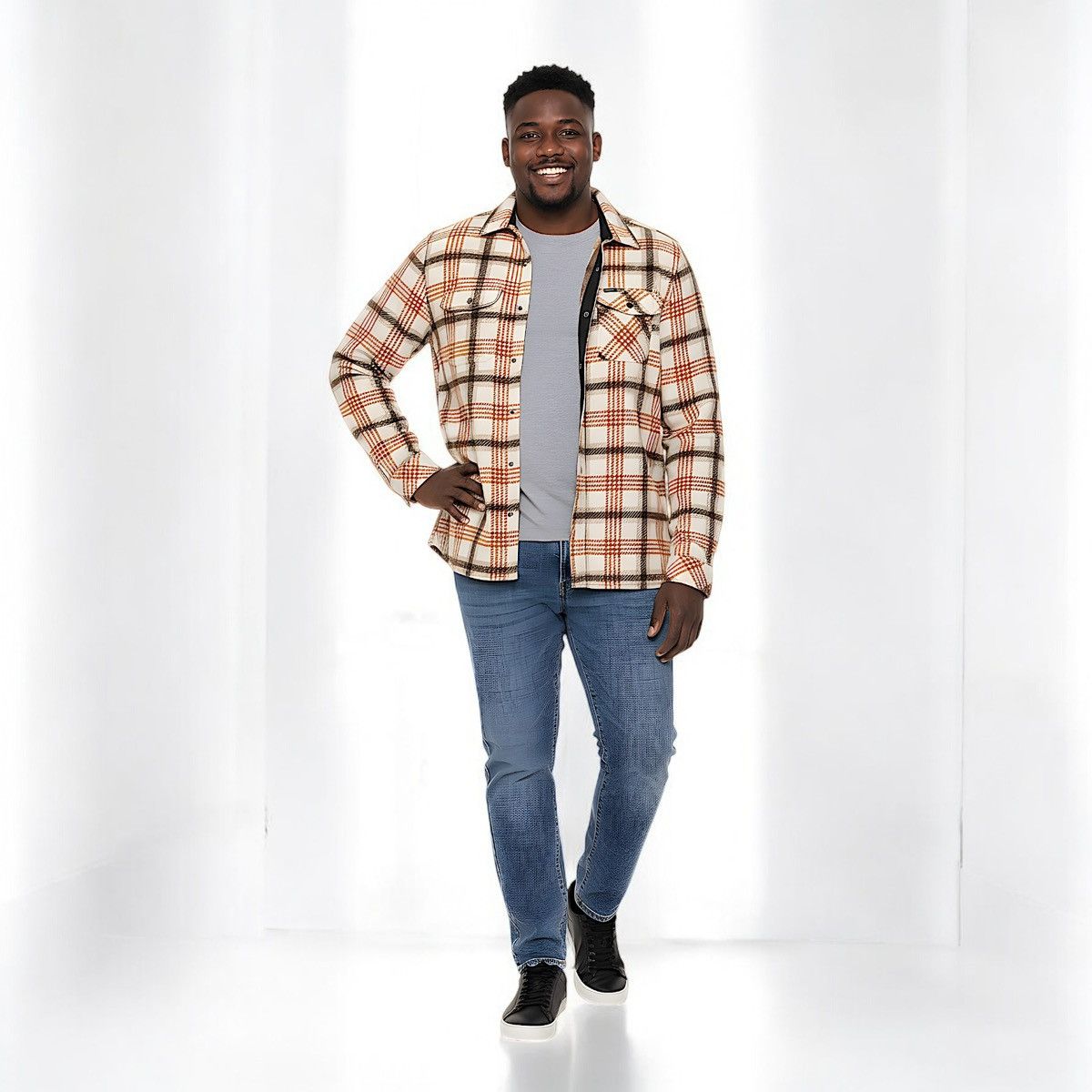 O'Neill O’Niell Men’s Icecap Super Fleece Brown Shirt Jacket Sz L Size US L / EU 52-54 / 3 - 3 Thumbnail