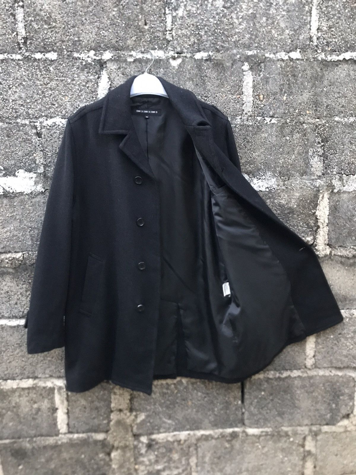 Comme Ca Ism × Japanese Brand × Vintage ⚡️Vintage Comme Ca Wool Button Coat Jacket Size US S / EU 44-46 / 1 - 8 Thumbnail