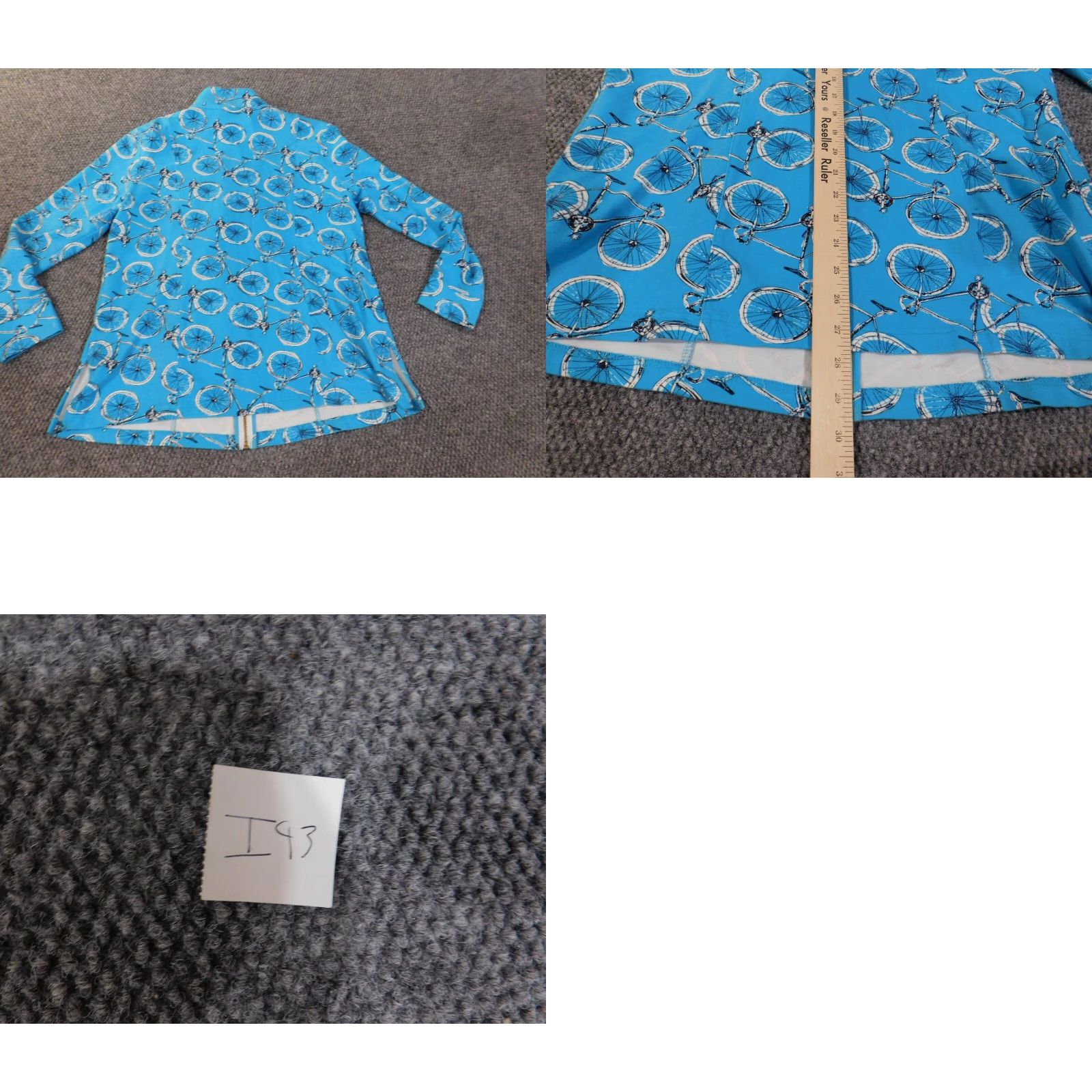 Vintage Crown & Ivy Sweater Blue Cardigan Beach Knit Long Sleeve Women L Raglan Stretch Round Neck Casual Regular Addons: Button, Cable-Knit, Cotton Spandex Size L / US 10 / IT 46 - 9 Thumbnail