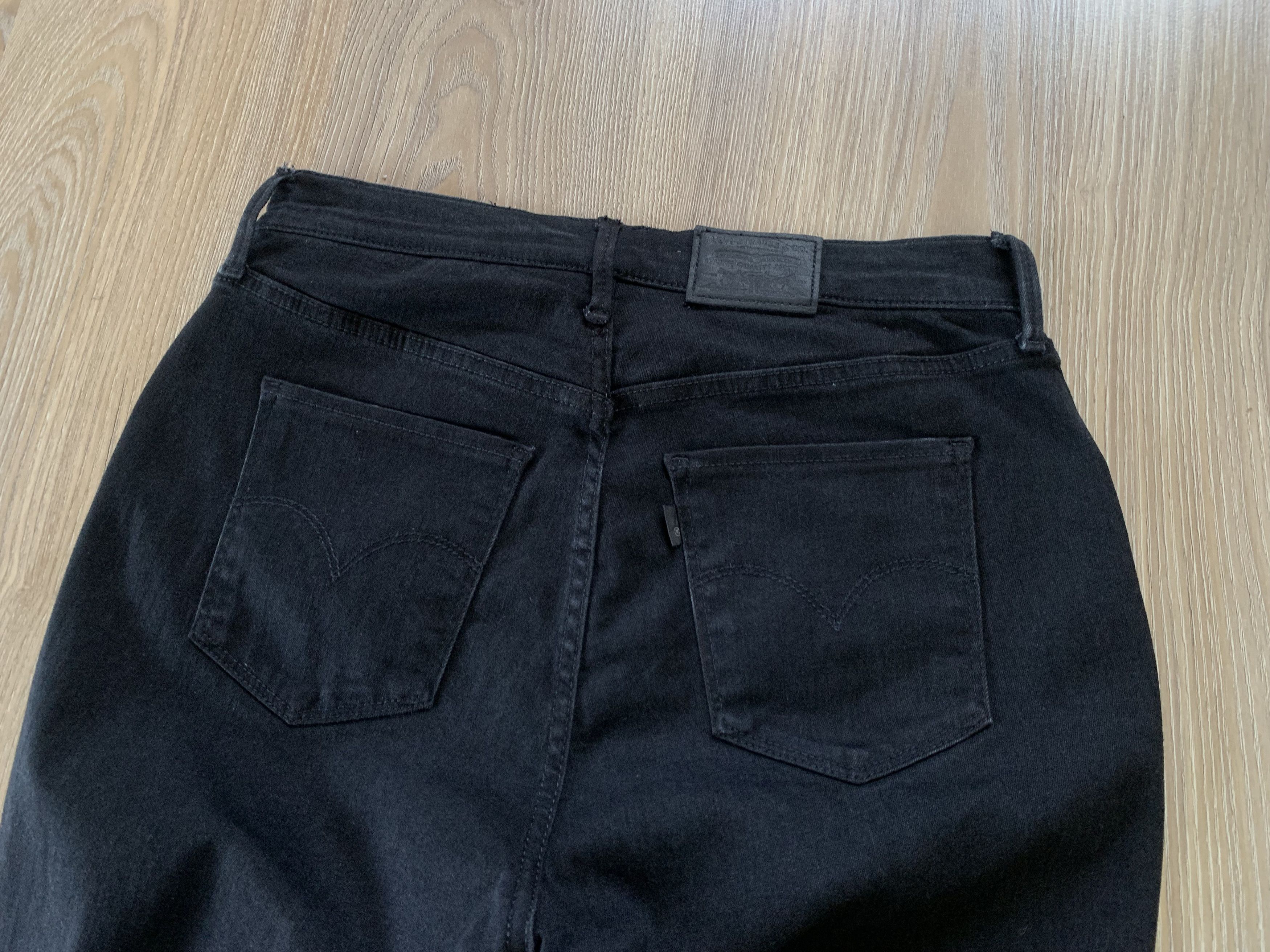 Levi's Women’s Levis Premium Skinny Black Jeans Size 32" / US 10 / IT 46 - 7 Thumbnail