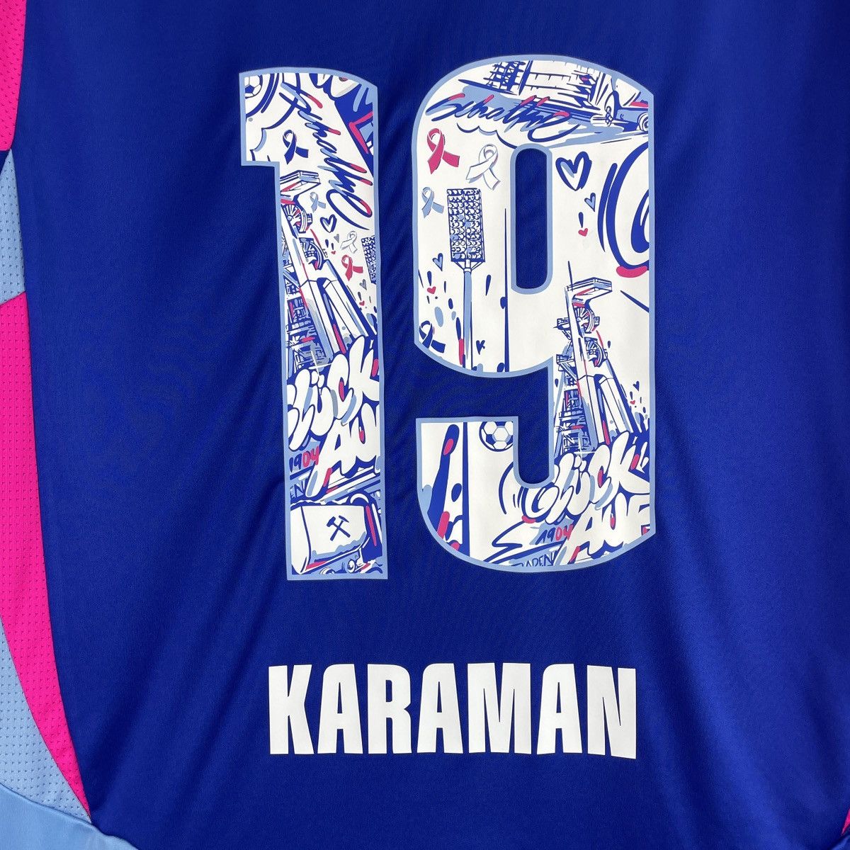 Adidas Schalke 04 Karaman Sondertrikot Special Jersey 2024/2025 Size US M / EU 48-50 / 2 - 6 Thumbnail